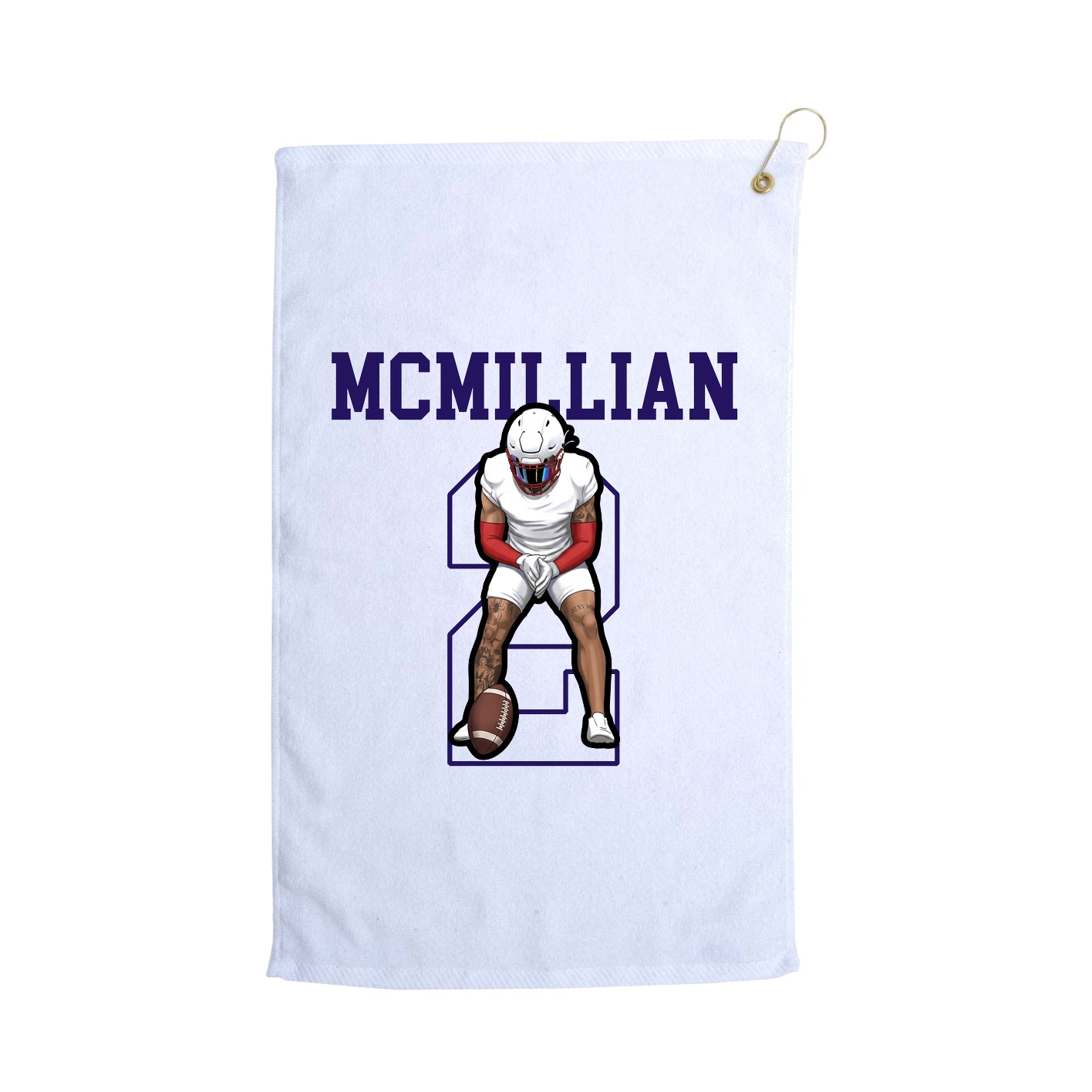 Golf Towel — Shirsey in White