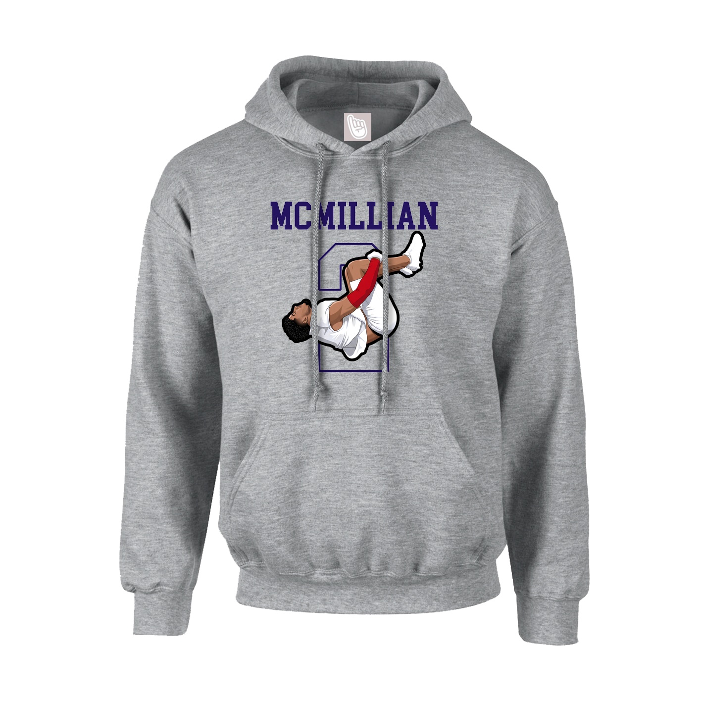 Hoodie — Shirsey in Grey