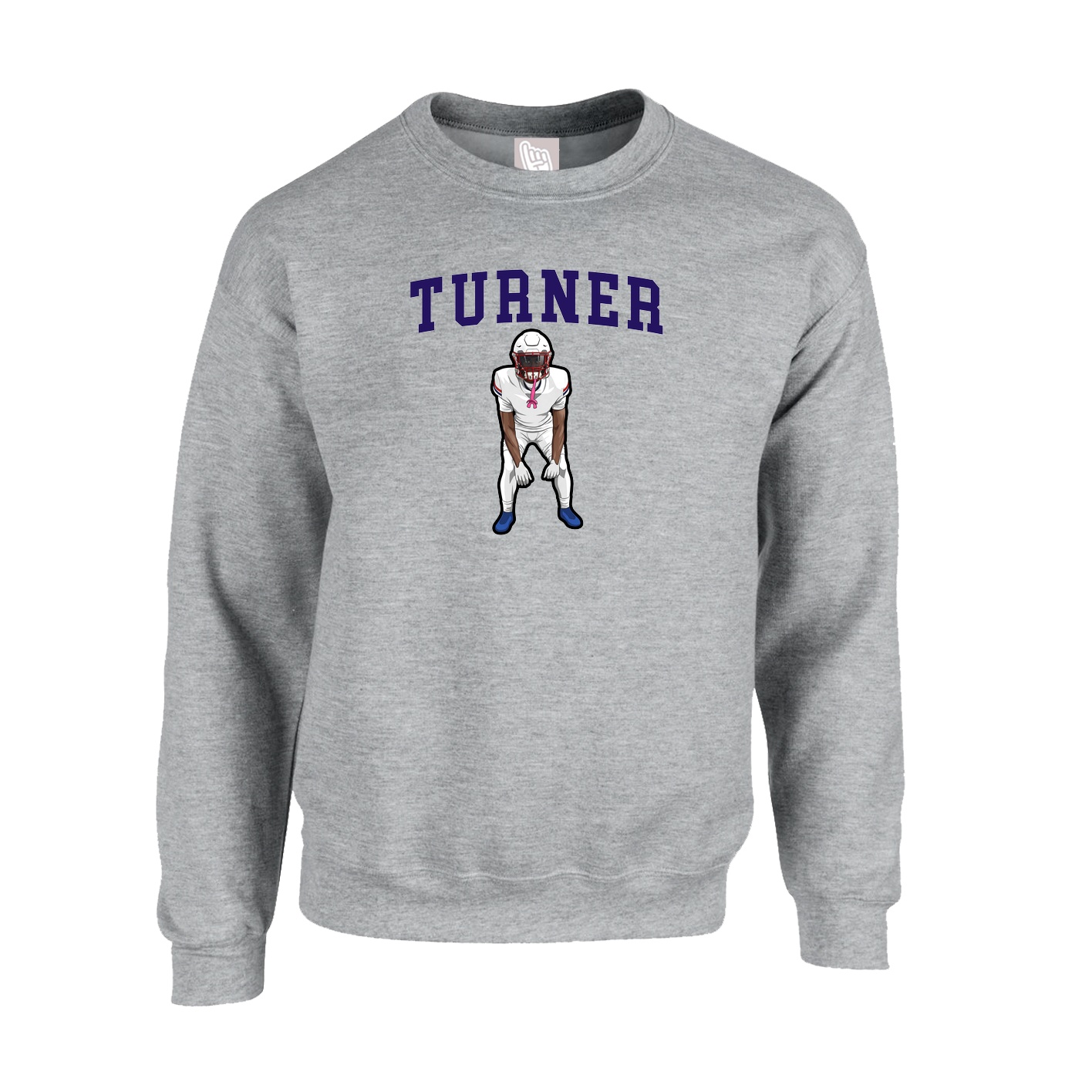 Fleece Crew — Shirsey in Grey