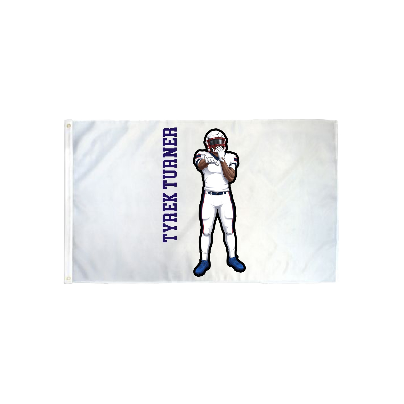 3x5 Flag — Name Vertical in Classic