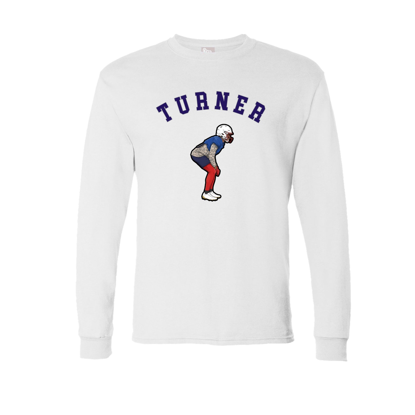 Long Sleeve Tee — Shirsey Arch in White