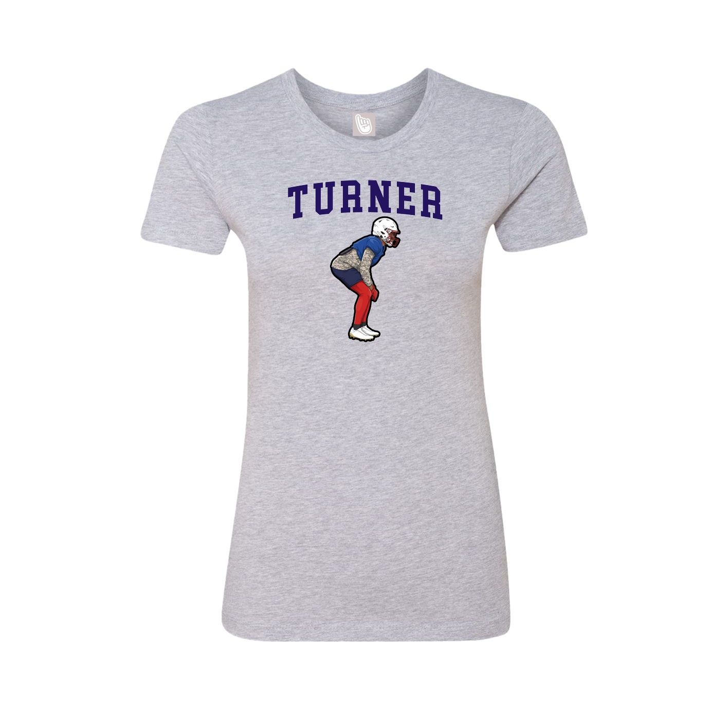 Fitted Women's Tee — Shirsey in Grey
