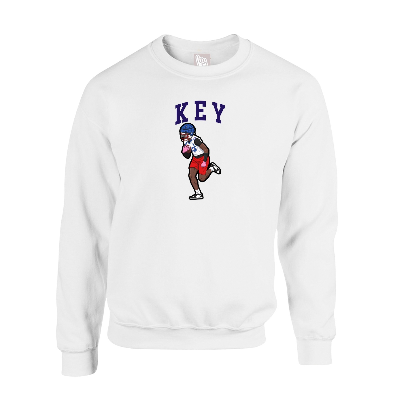 Fleece Crew — Shirsey in White