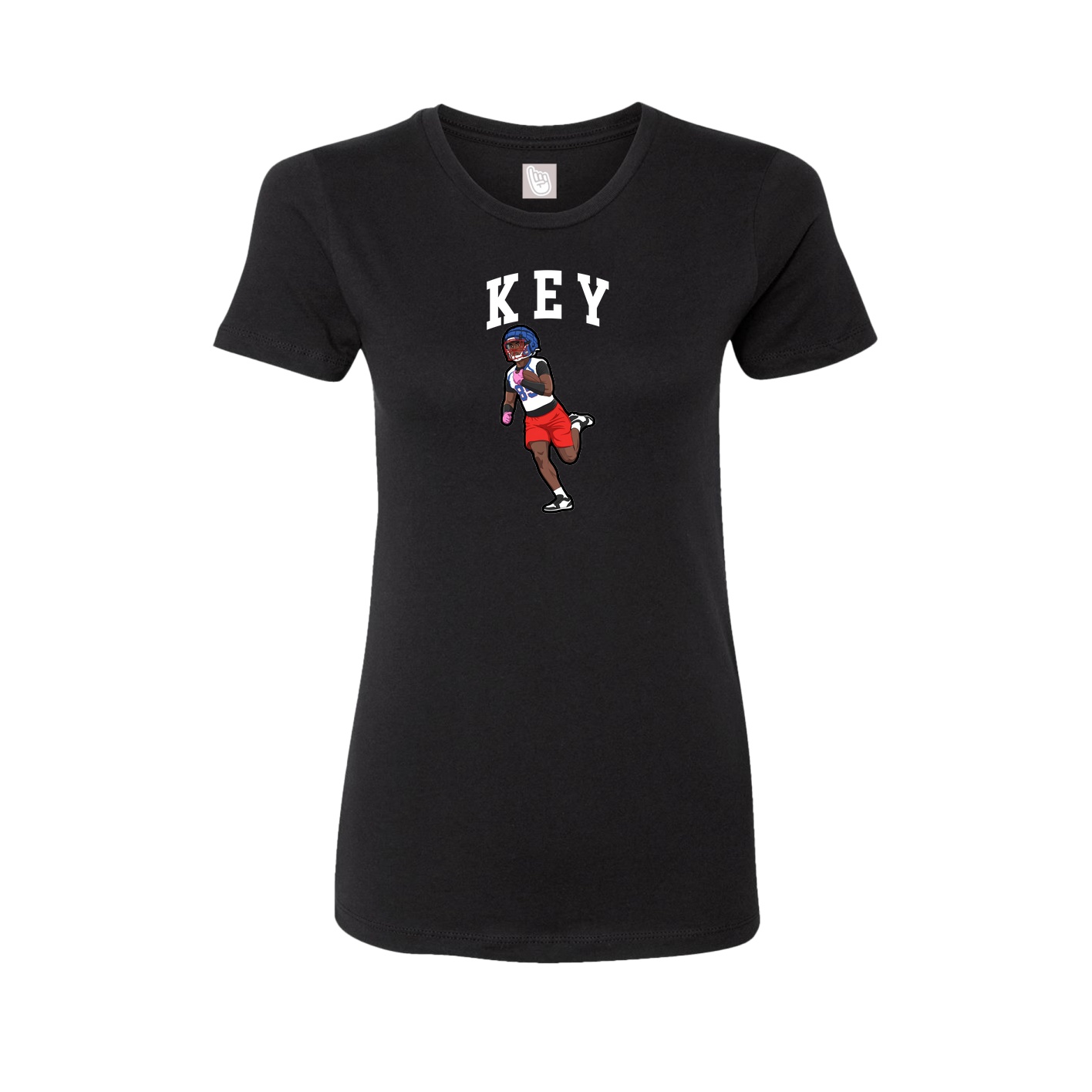 Fitted Women's Tee — Shirsey in Black