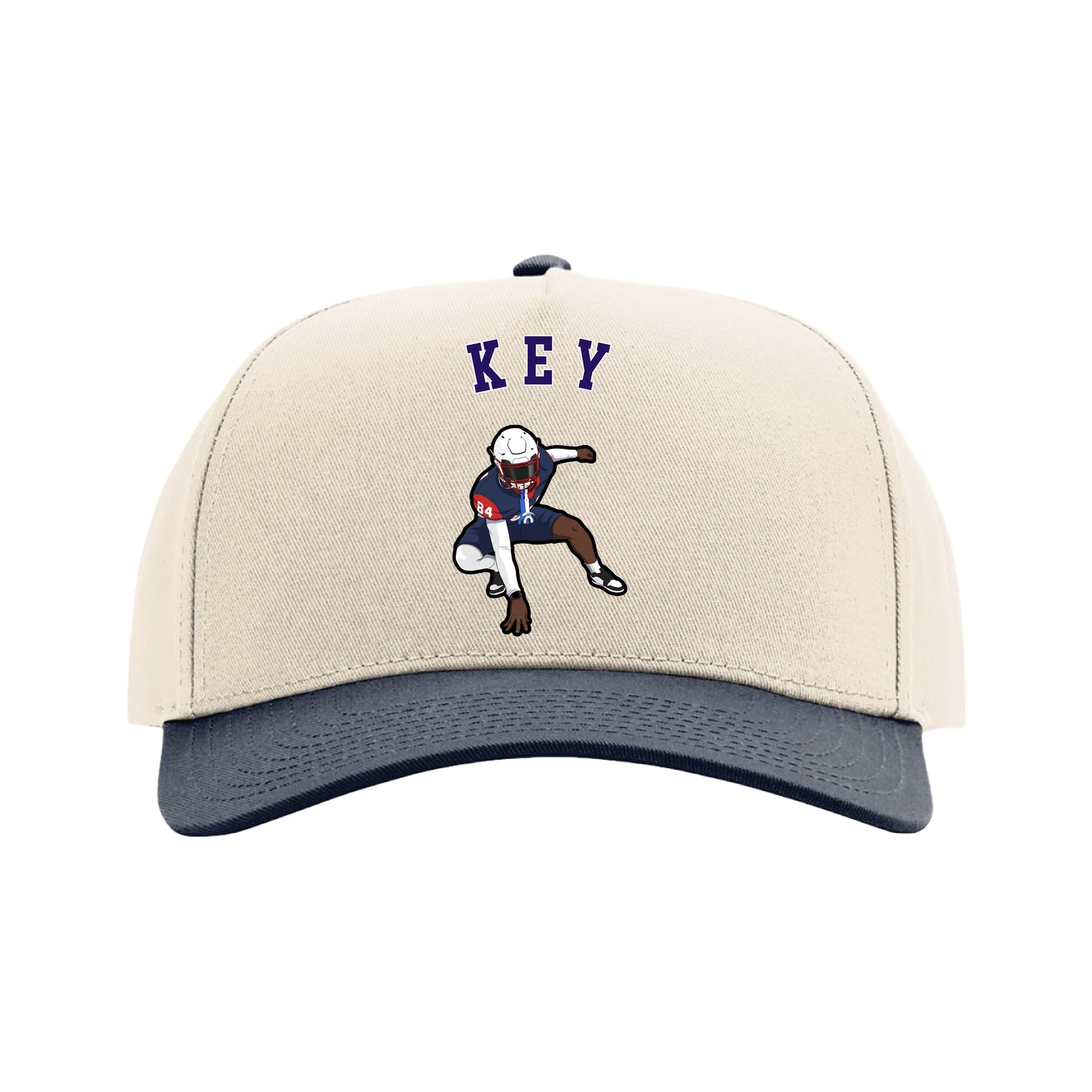 Full Fabric Five-Panel Champ Cap