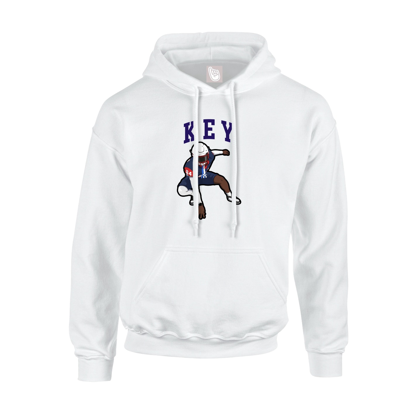 Hoodie — Shirsey in White