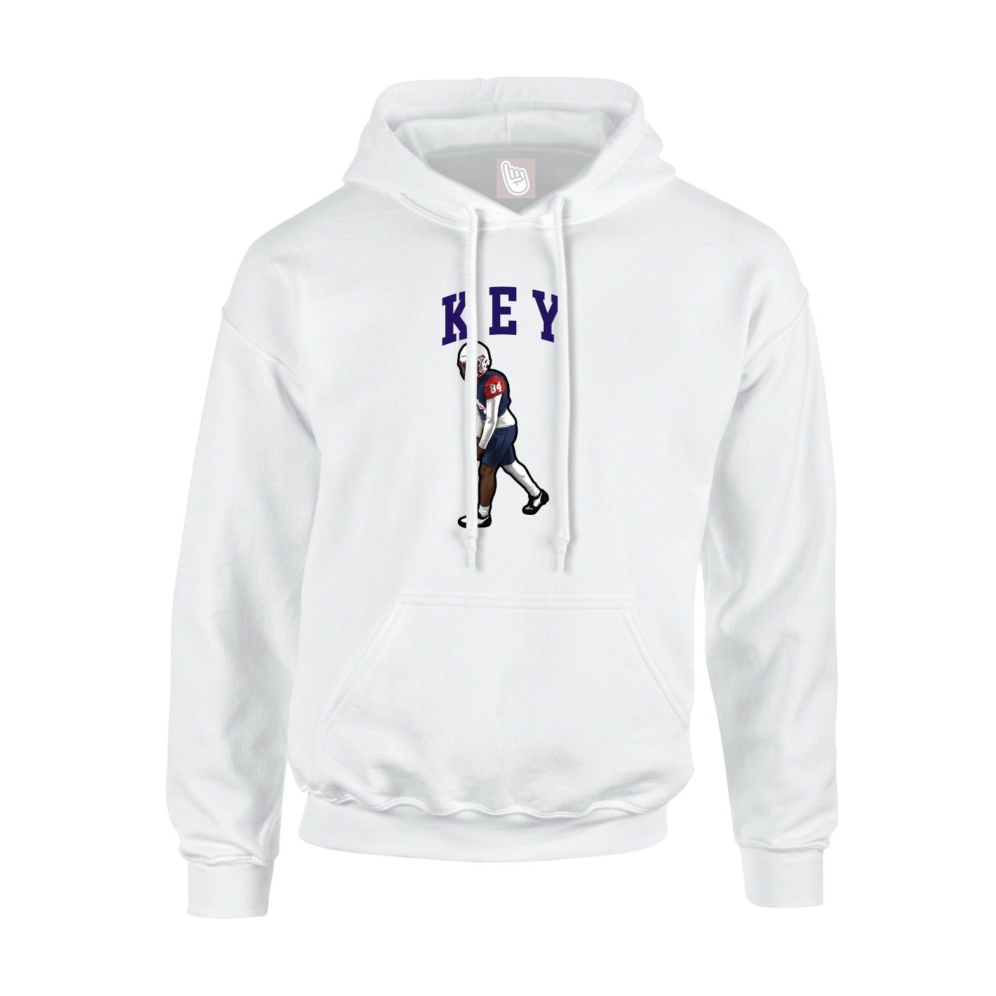 Youth Hoodie — Shirsey in White