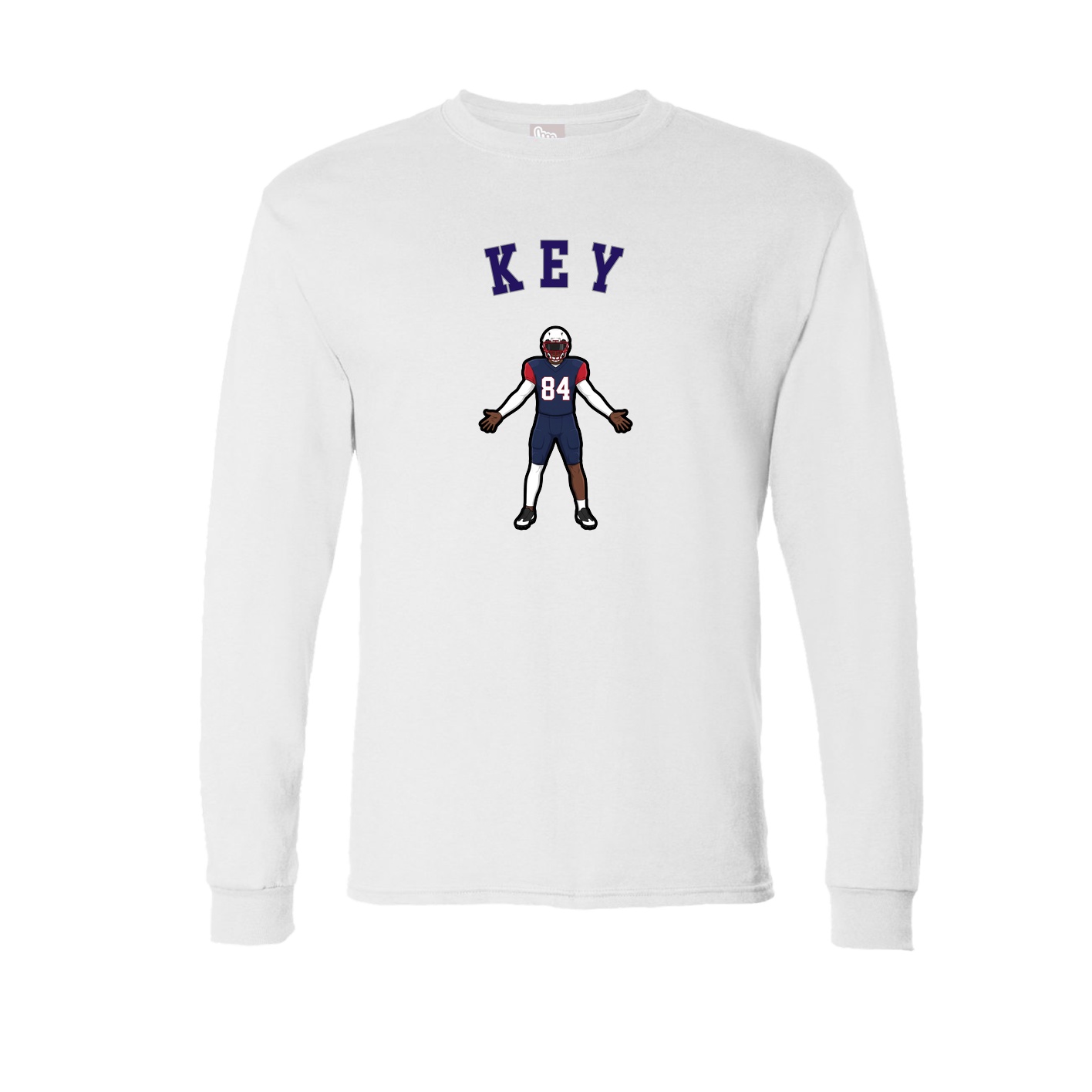 Long Sleeve Tee — Shirsey Arch in White