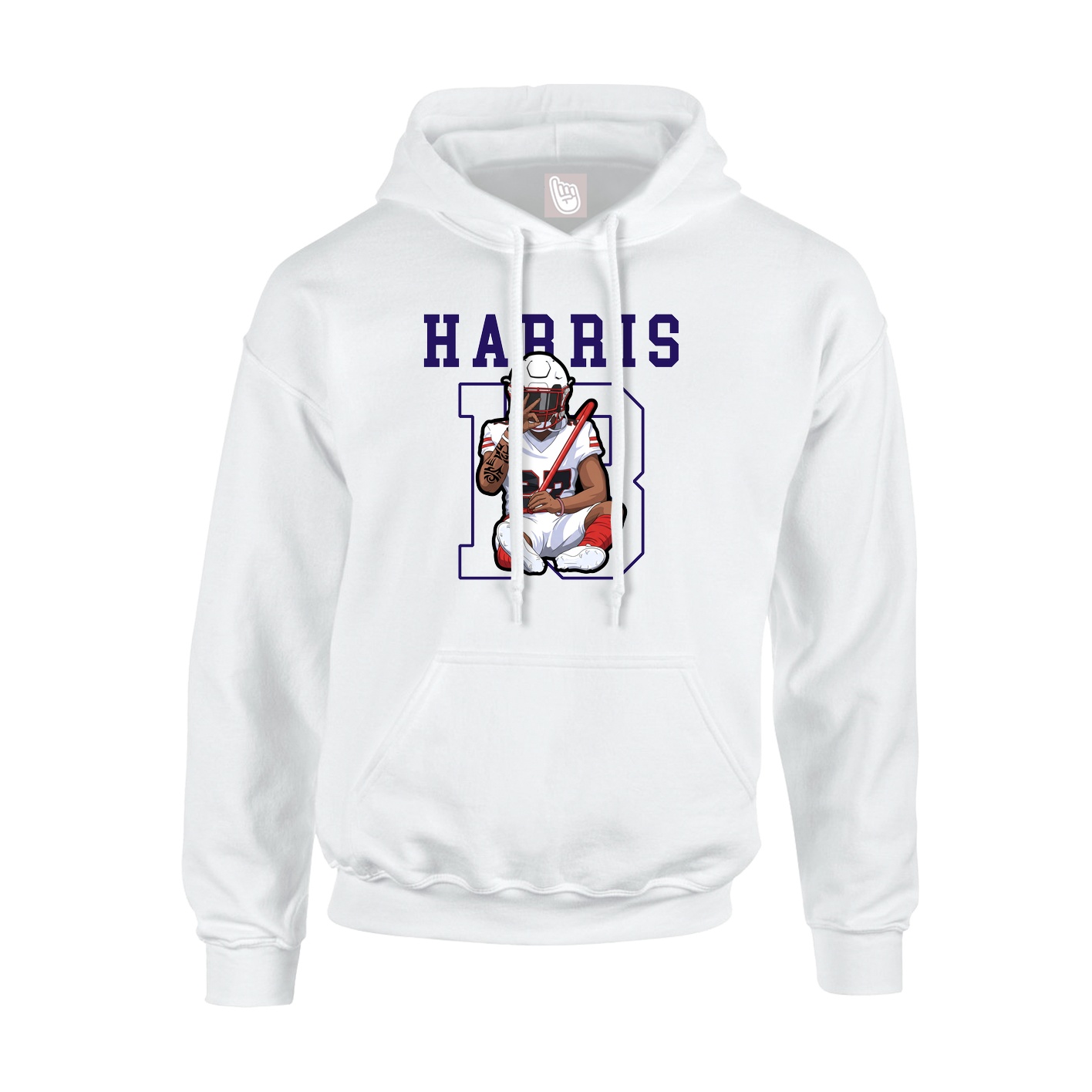 Hoodie — Shirsey in White