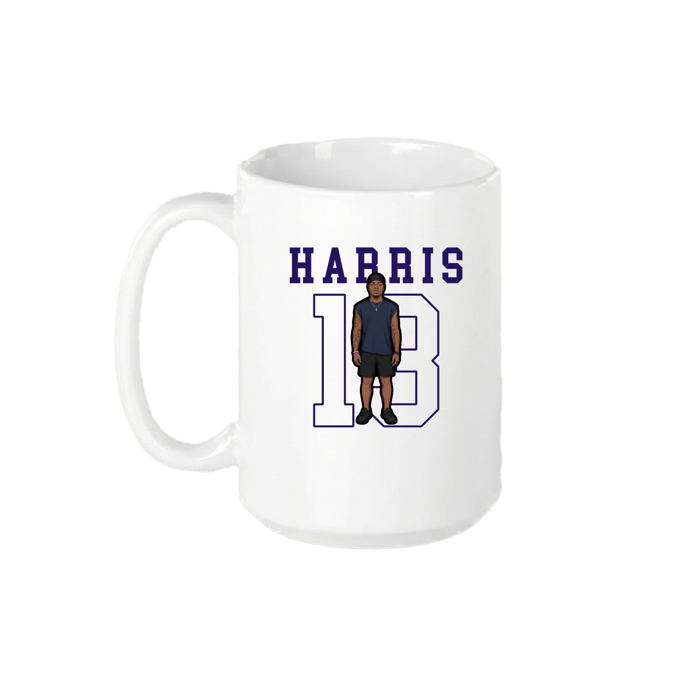 15oz Coffee Mug — Shirsey in White
