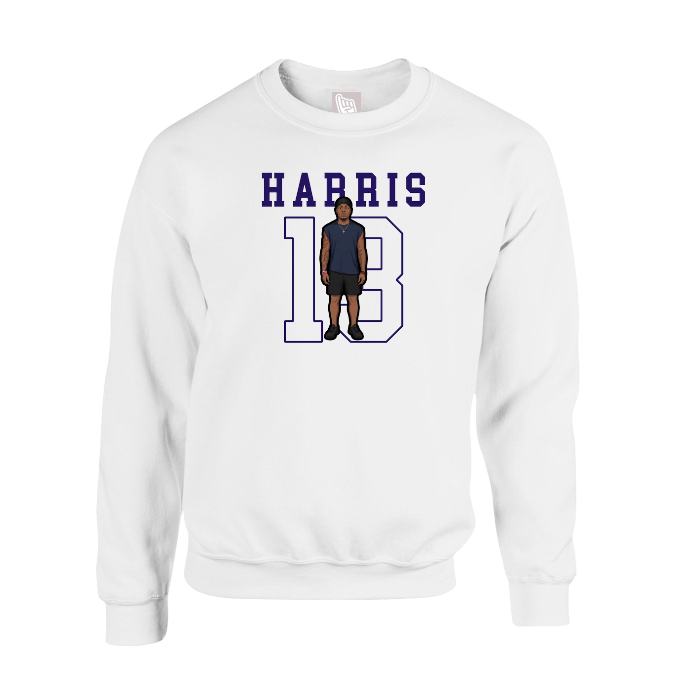 Fleece Crew — Shirsey in White