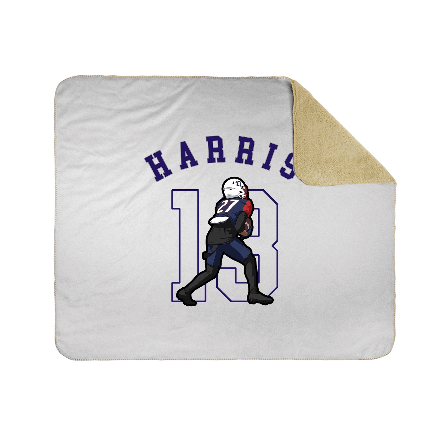 Throw Blanket — Shirsey Arch in White