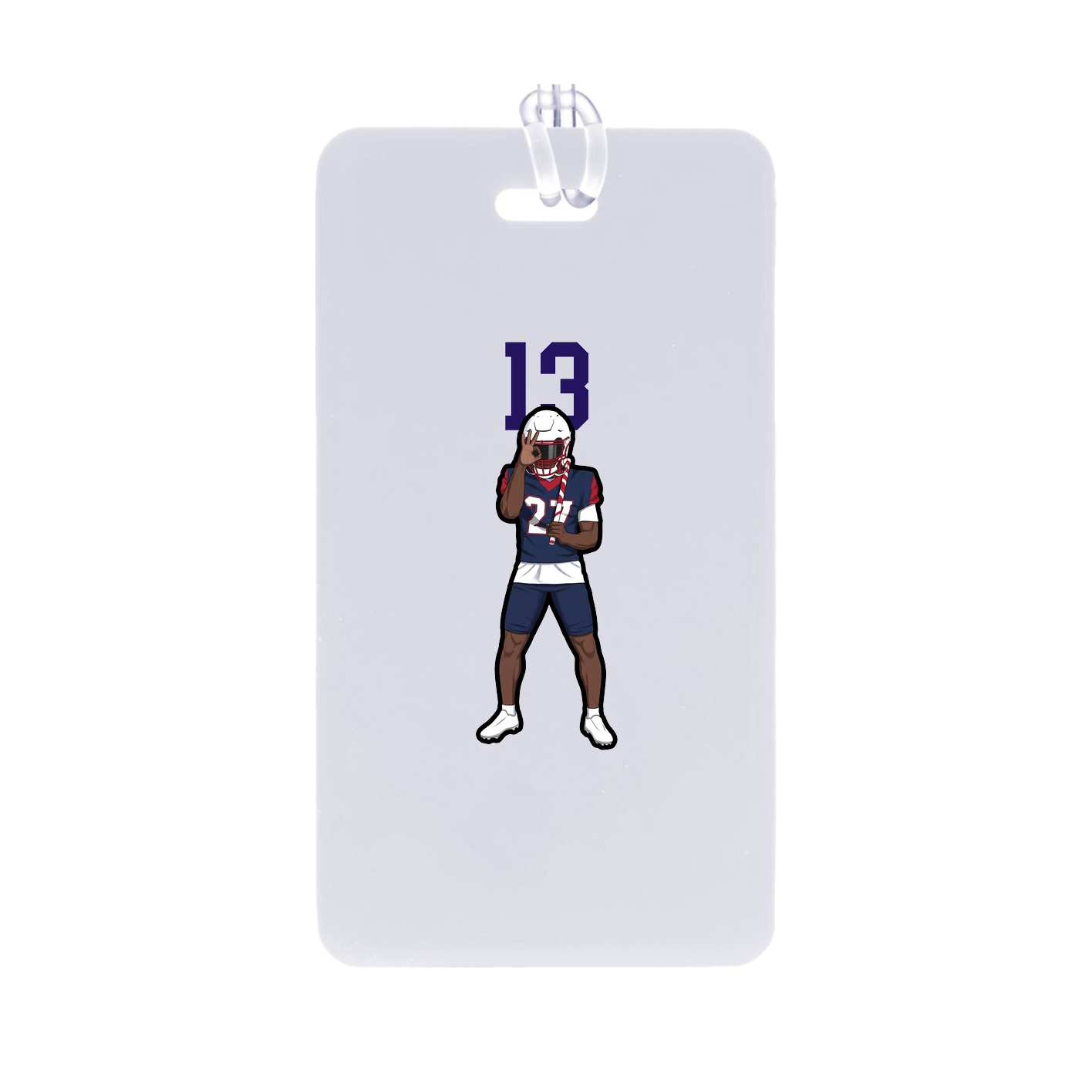 Bag Tag — Number Top in Classic