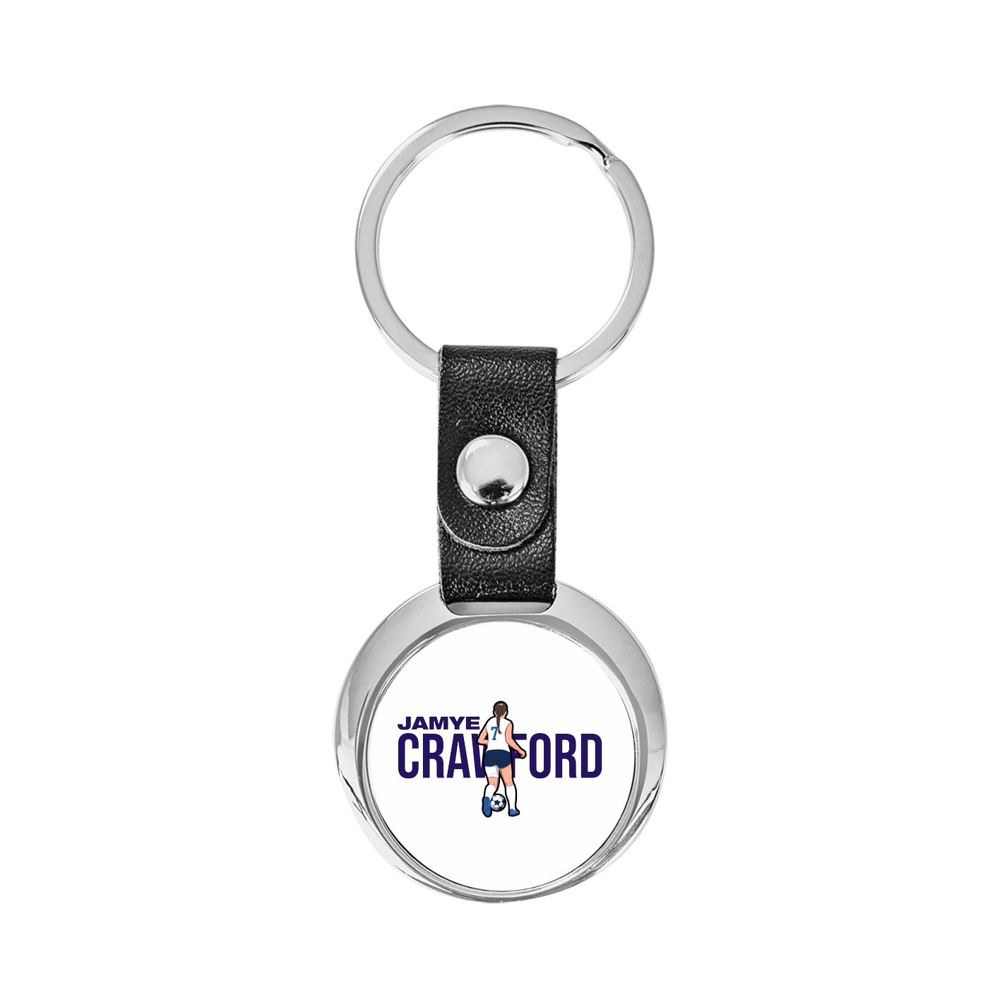 Key Chain — Player Name in Classic