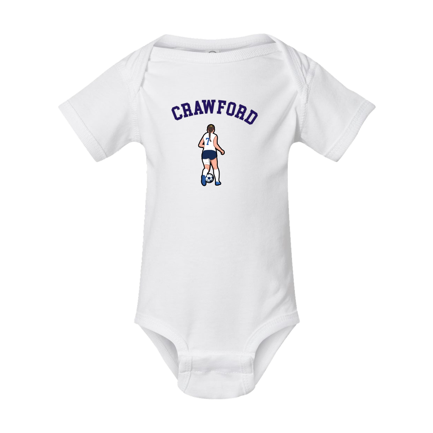 Baby Onesie — Shirsey Arch in White