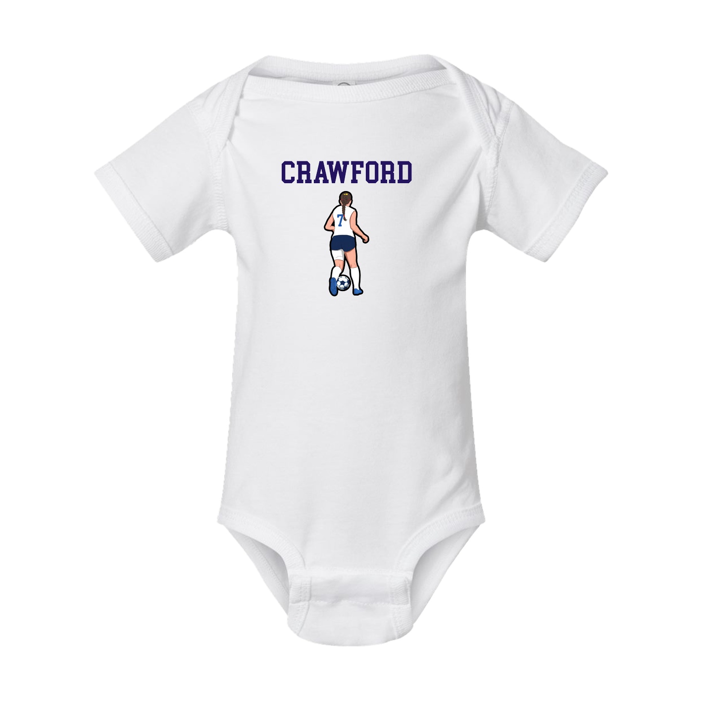 Baby Onesie — Shirsey in White