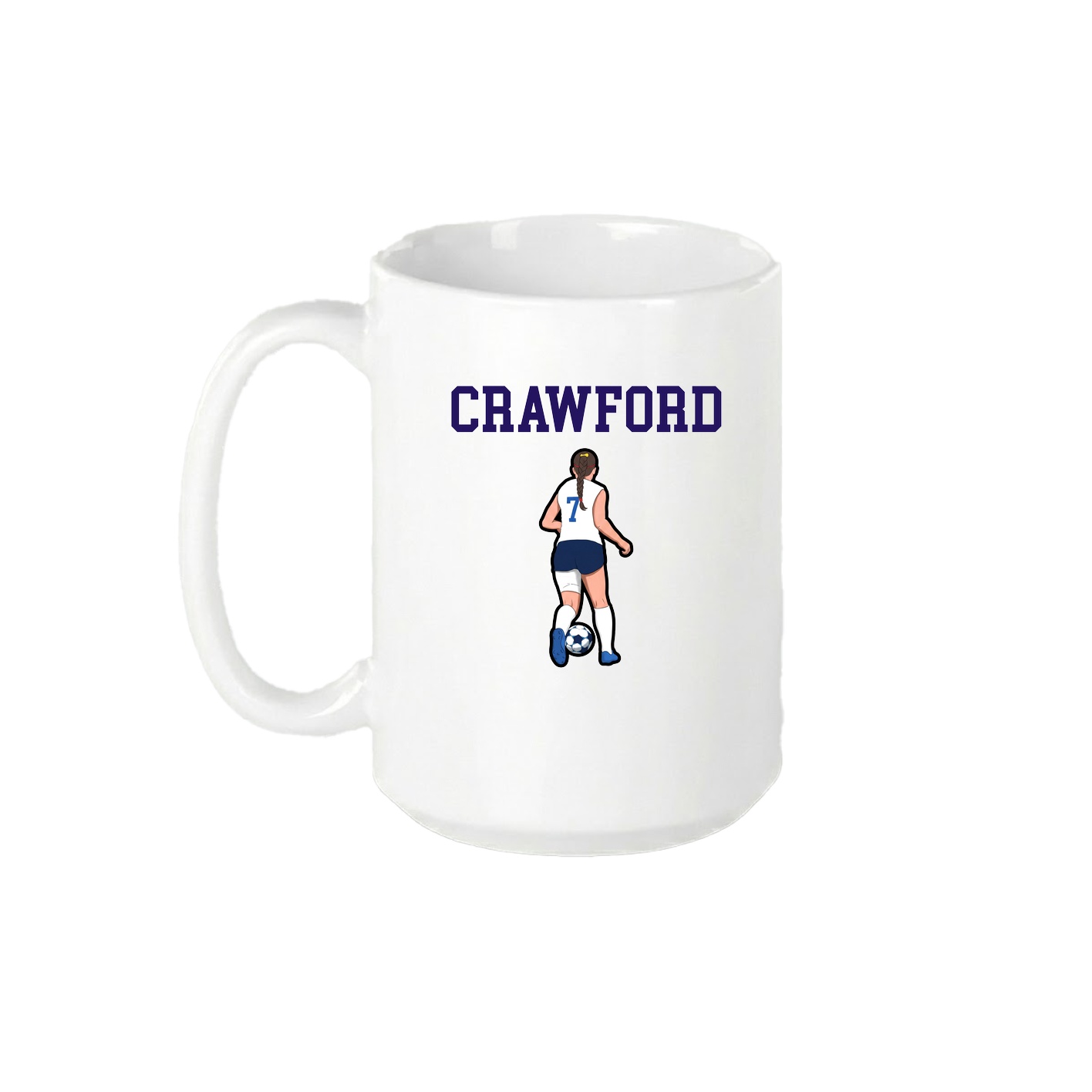 15oz Coffee Mug — Shirsey in White
