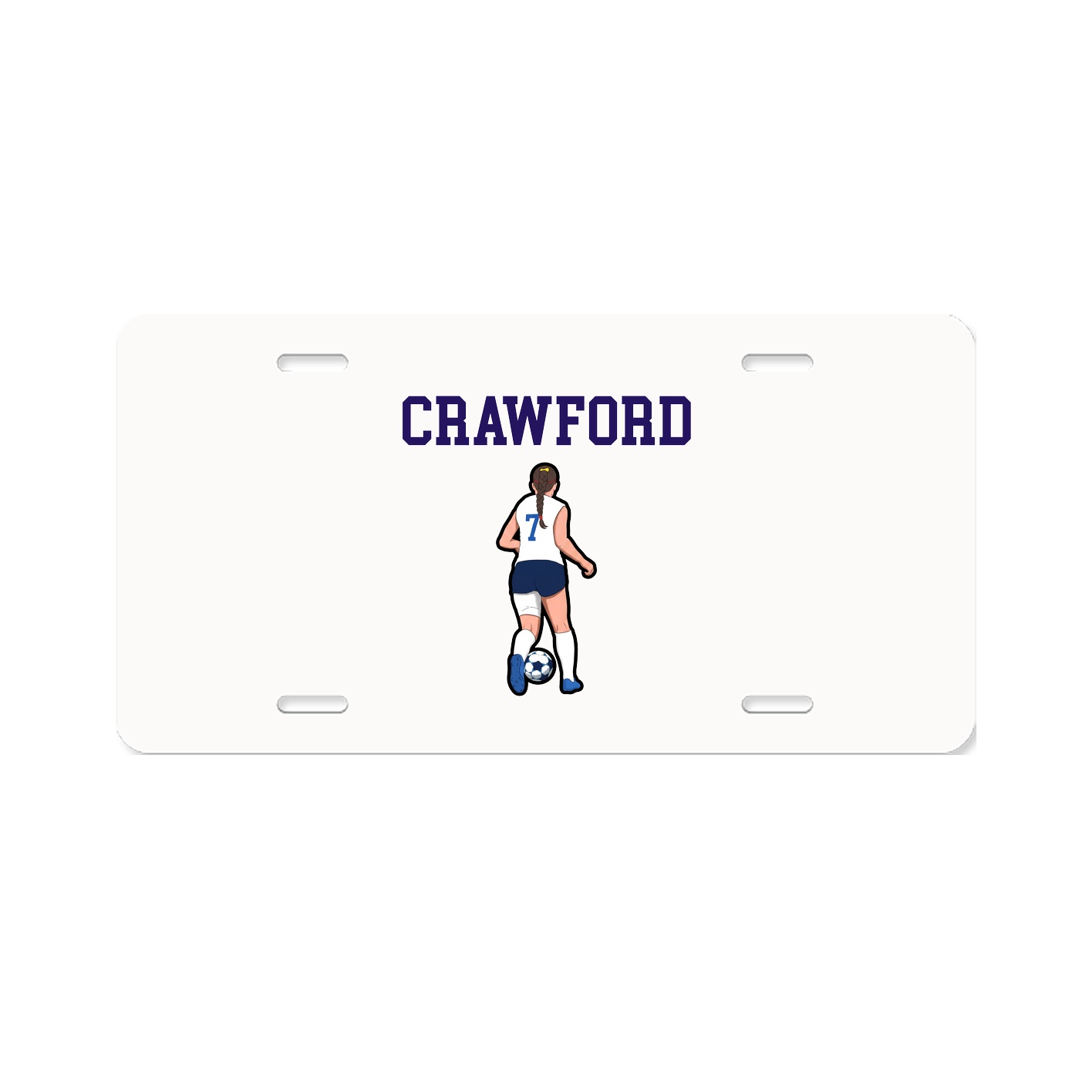 License Plate — Shirsey in Classic
