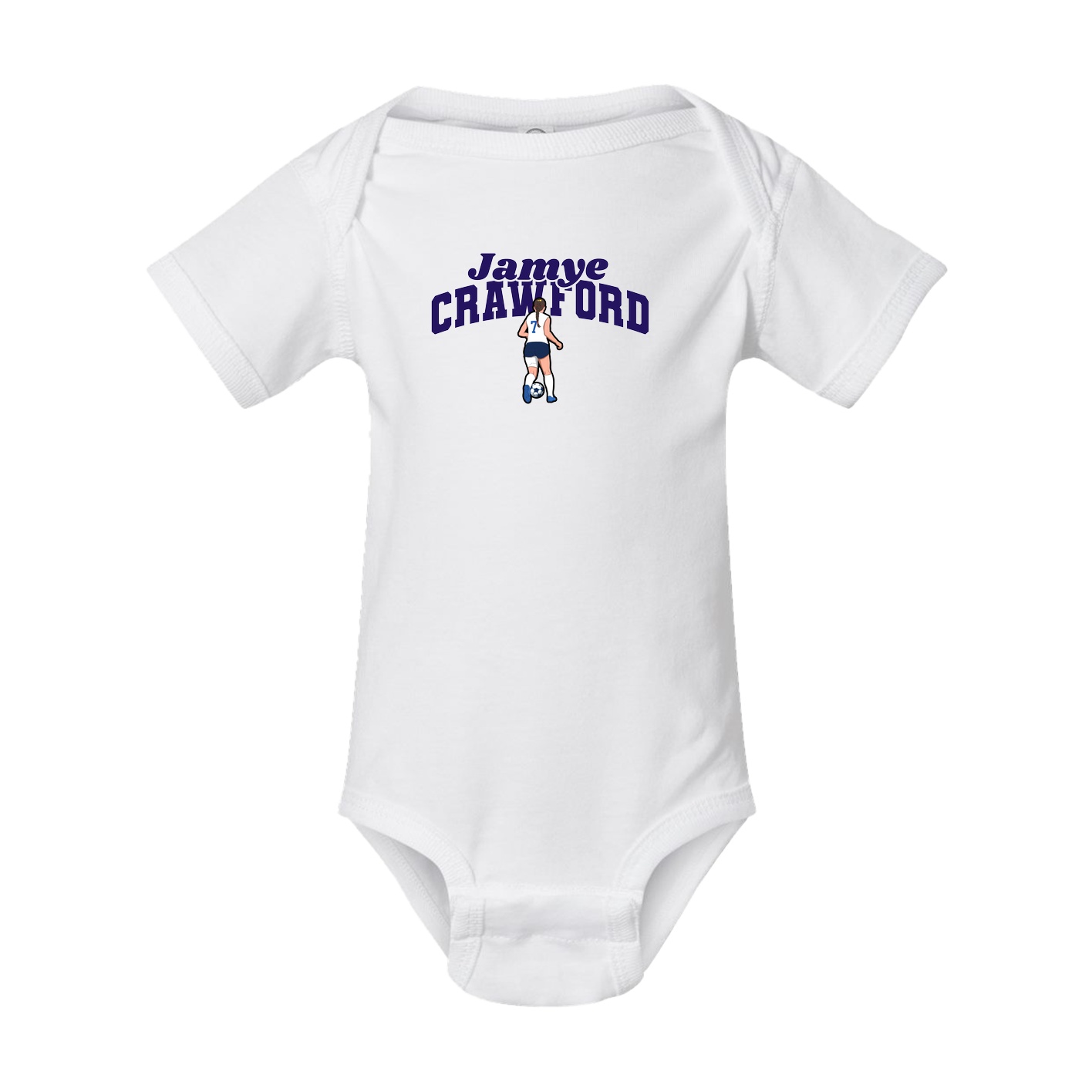 Baby Onesie — Signature Arch in White