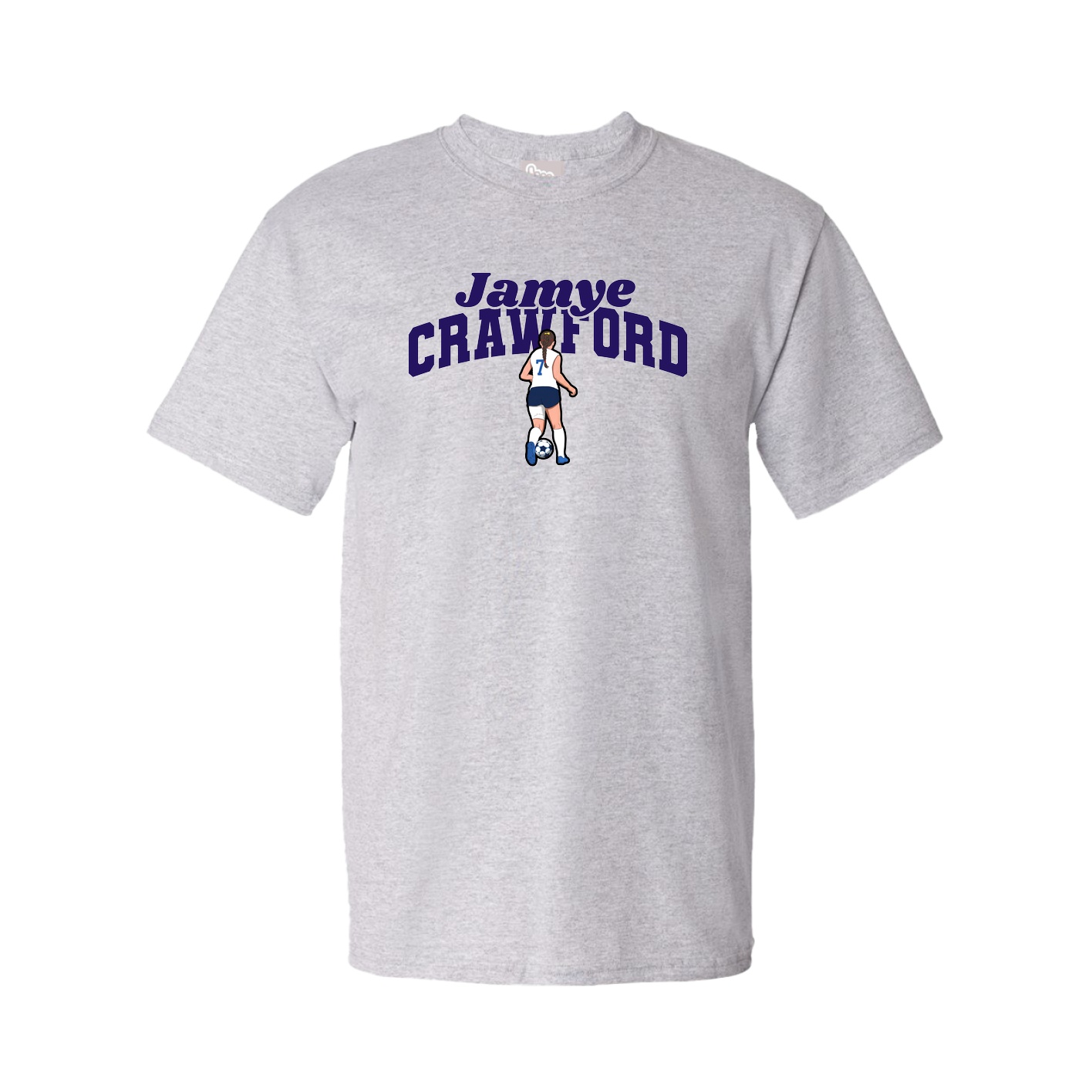 Youth Tee — Signature Arch in Grey