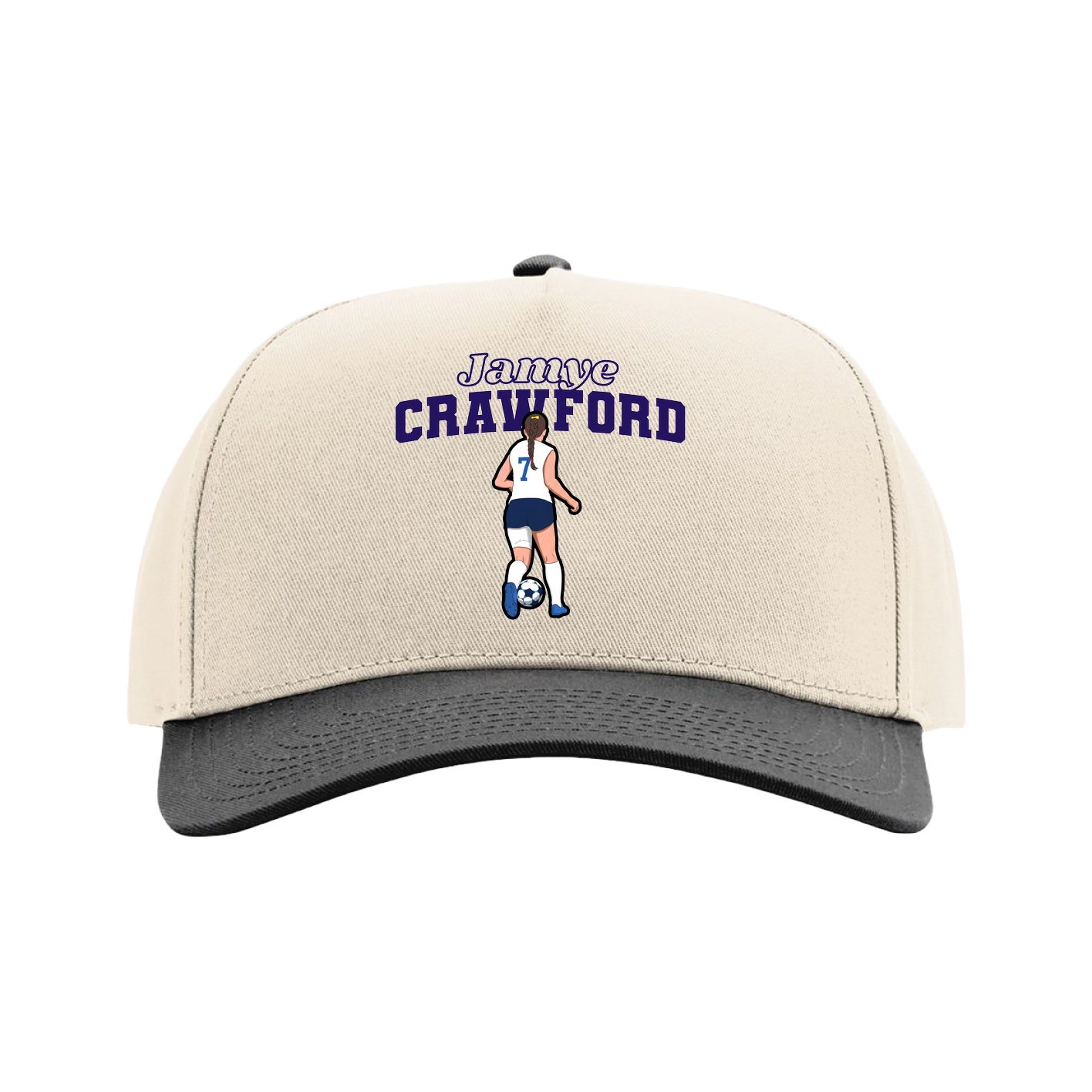 Full Fabric Five-Panel Champ Cap