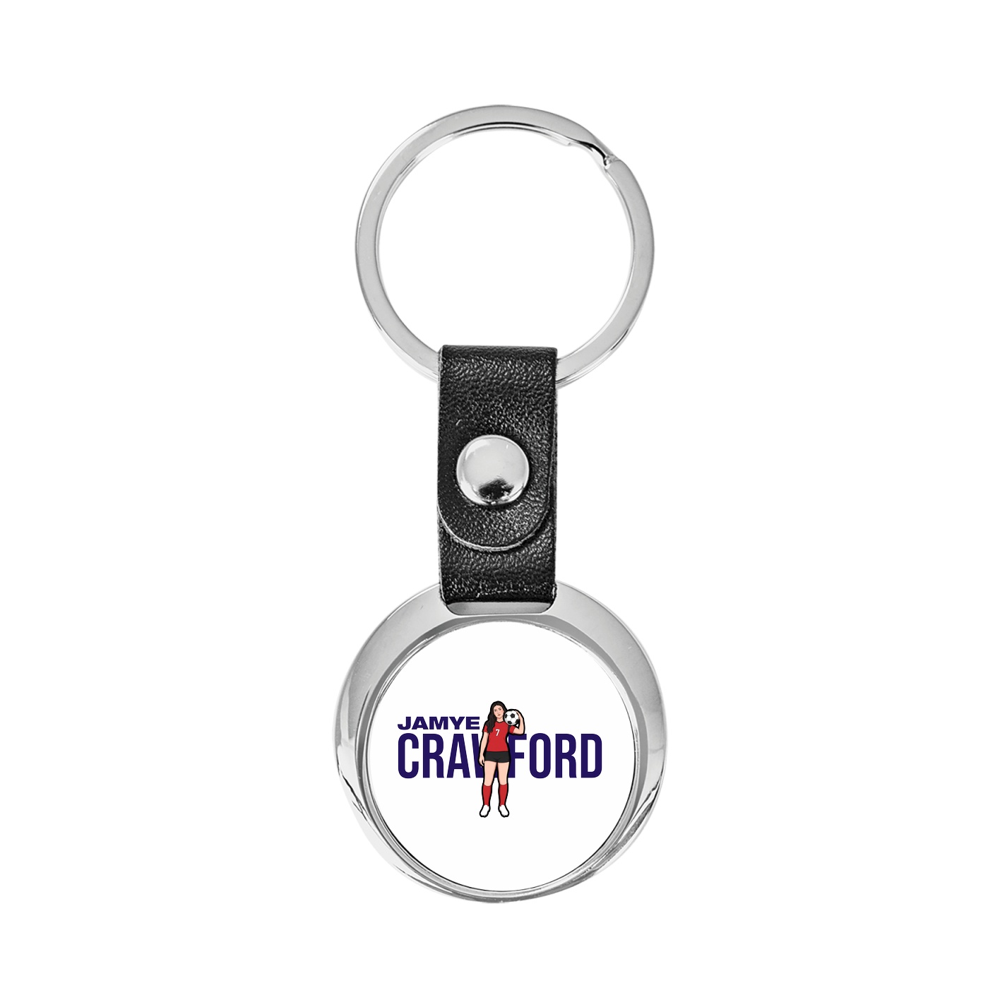 Key Chain — Player Name in Classic