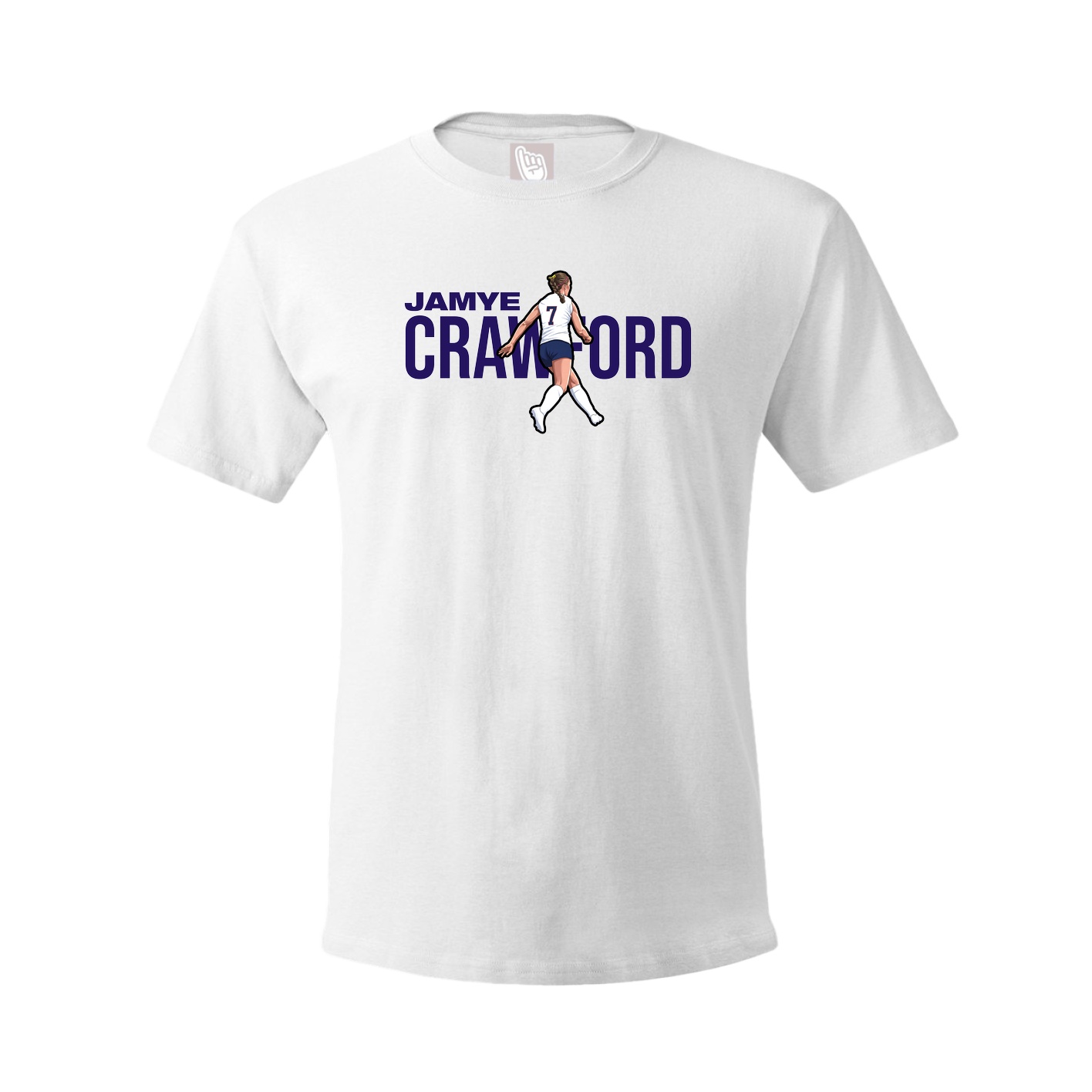 Tee — Player Name in White