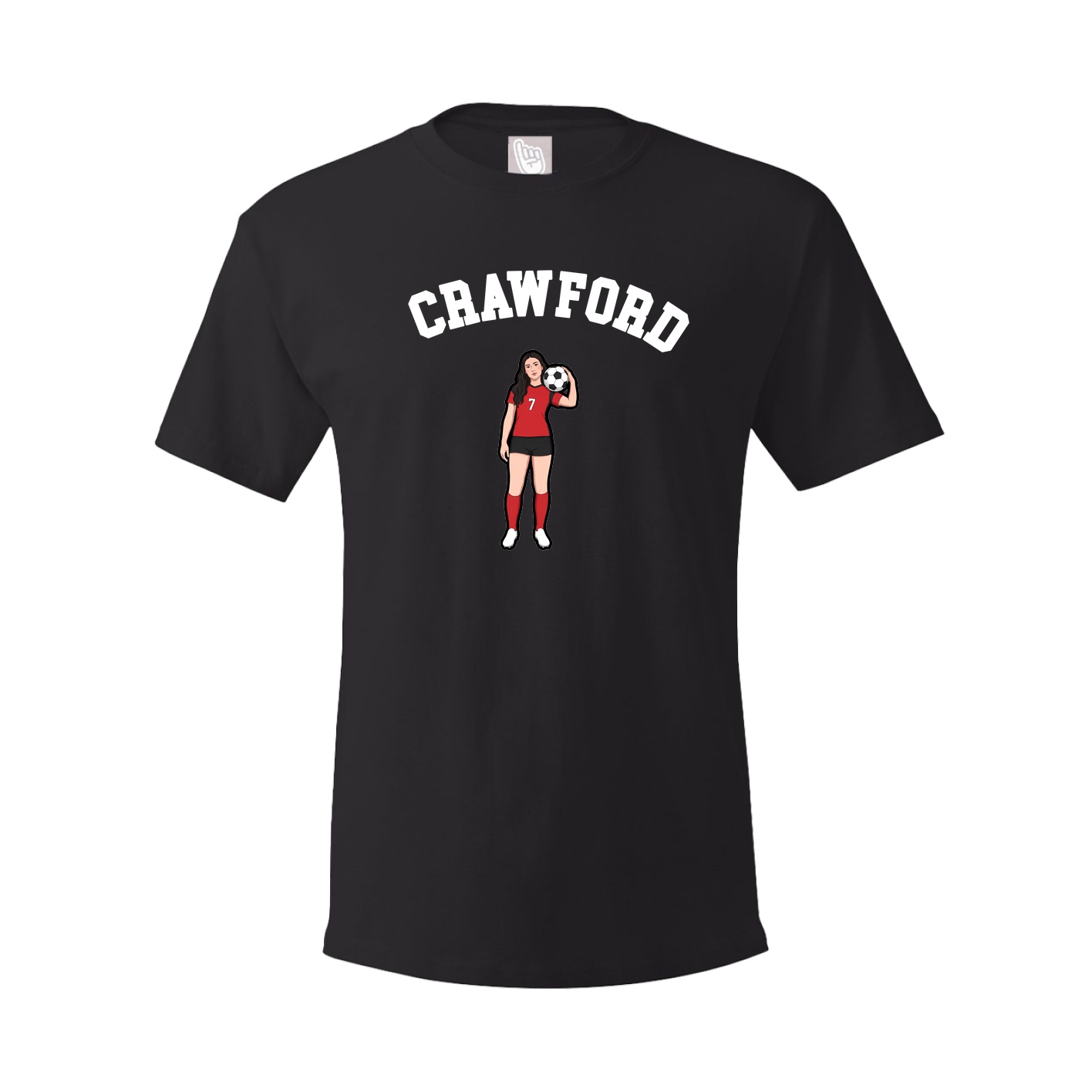 Youth Tee — Shirsey Arch in Black
