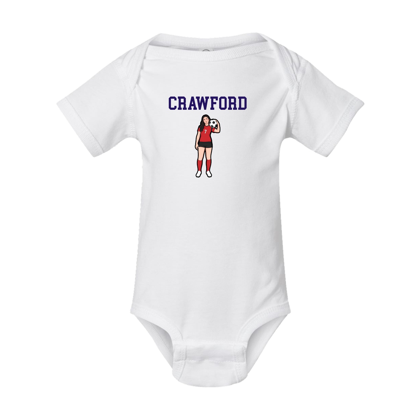 Baby Onesie — Shirsey in White
