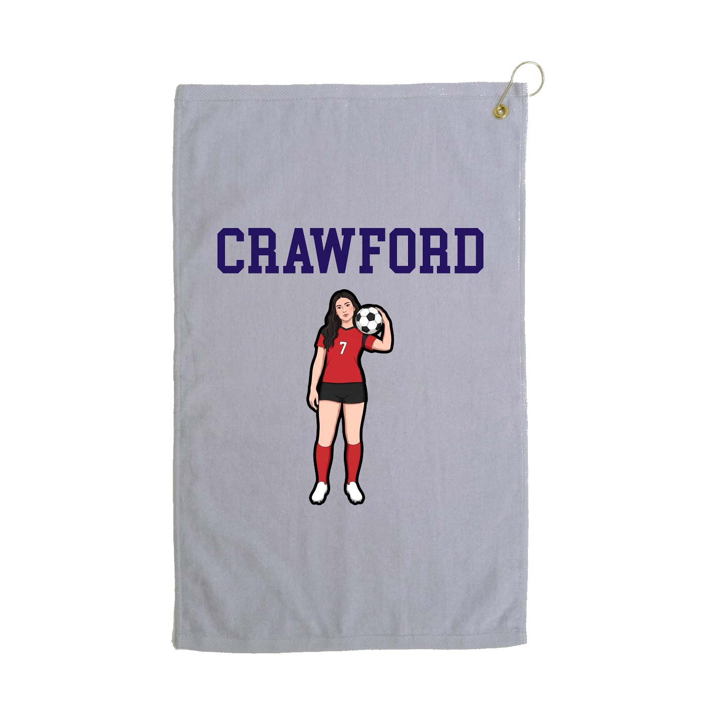 Golf Towel — Shirsey in Grey