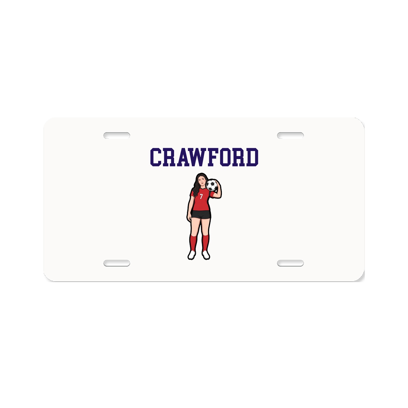 License Plate — Shirsey in Classic