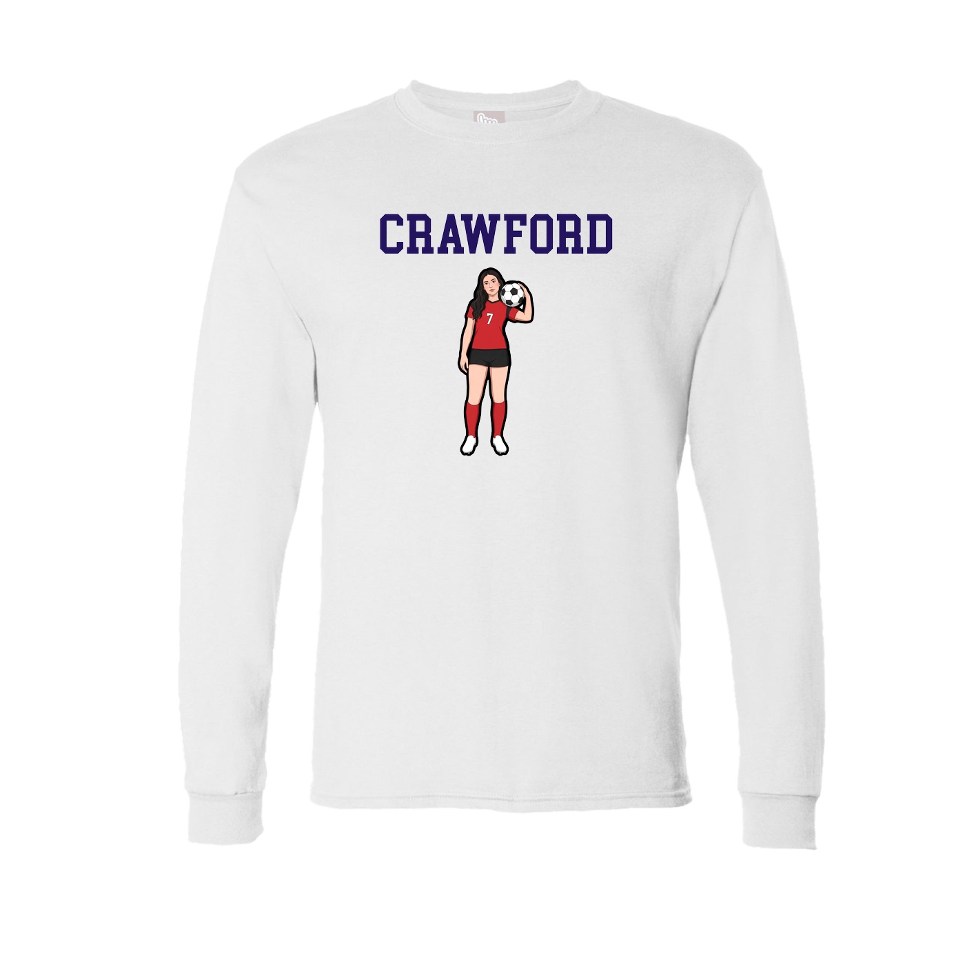 Long Sleeve Tee — Shirsey in White