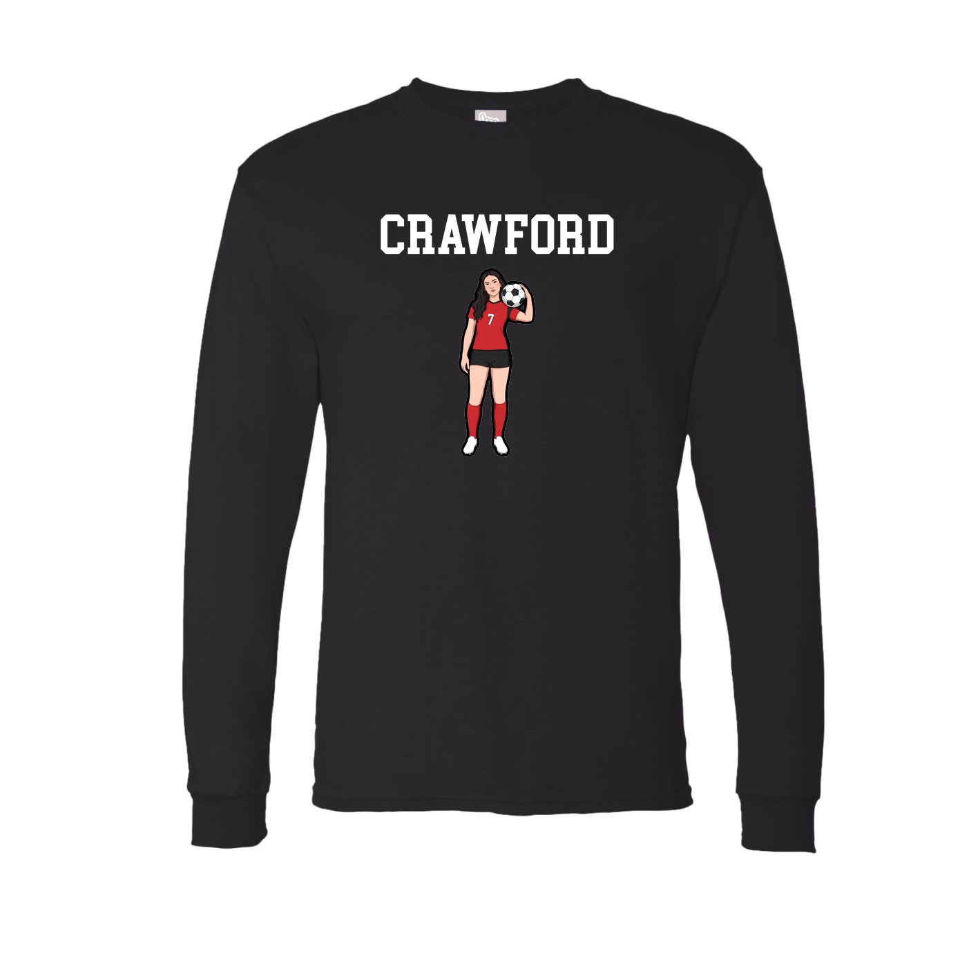 Long Sleeve Tee — Shirsey in Black