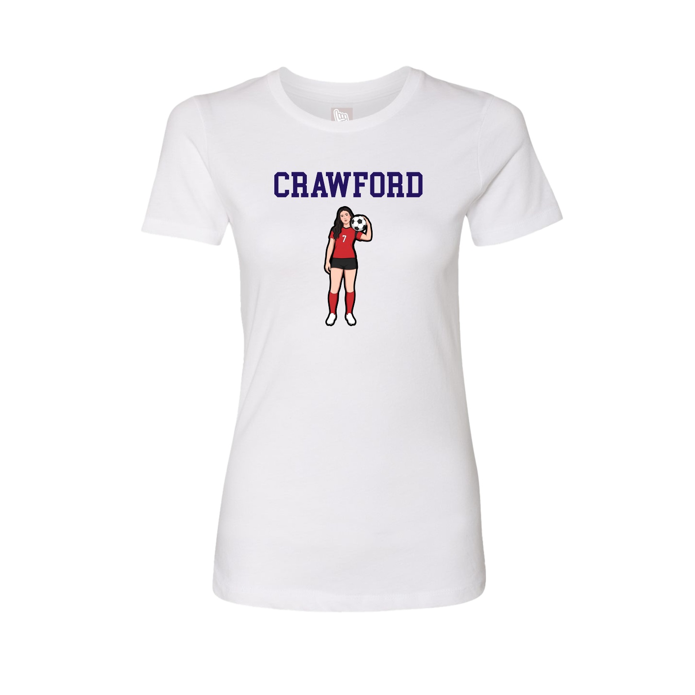 Fitted Women's Tee — Shirsey in White