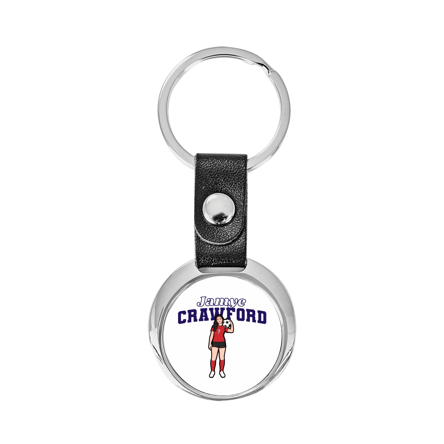 Key Chain — Name Arch in Classic