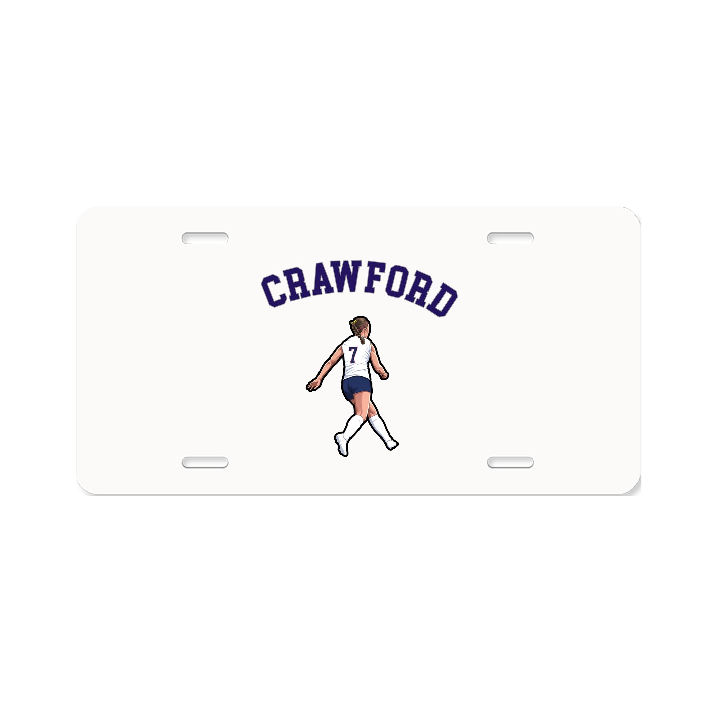 License Plate — Shirsey Arch in Classic