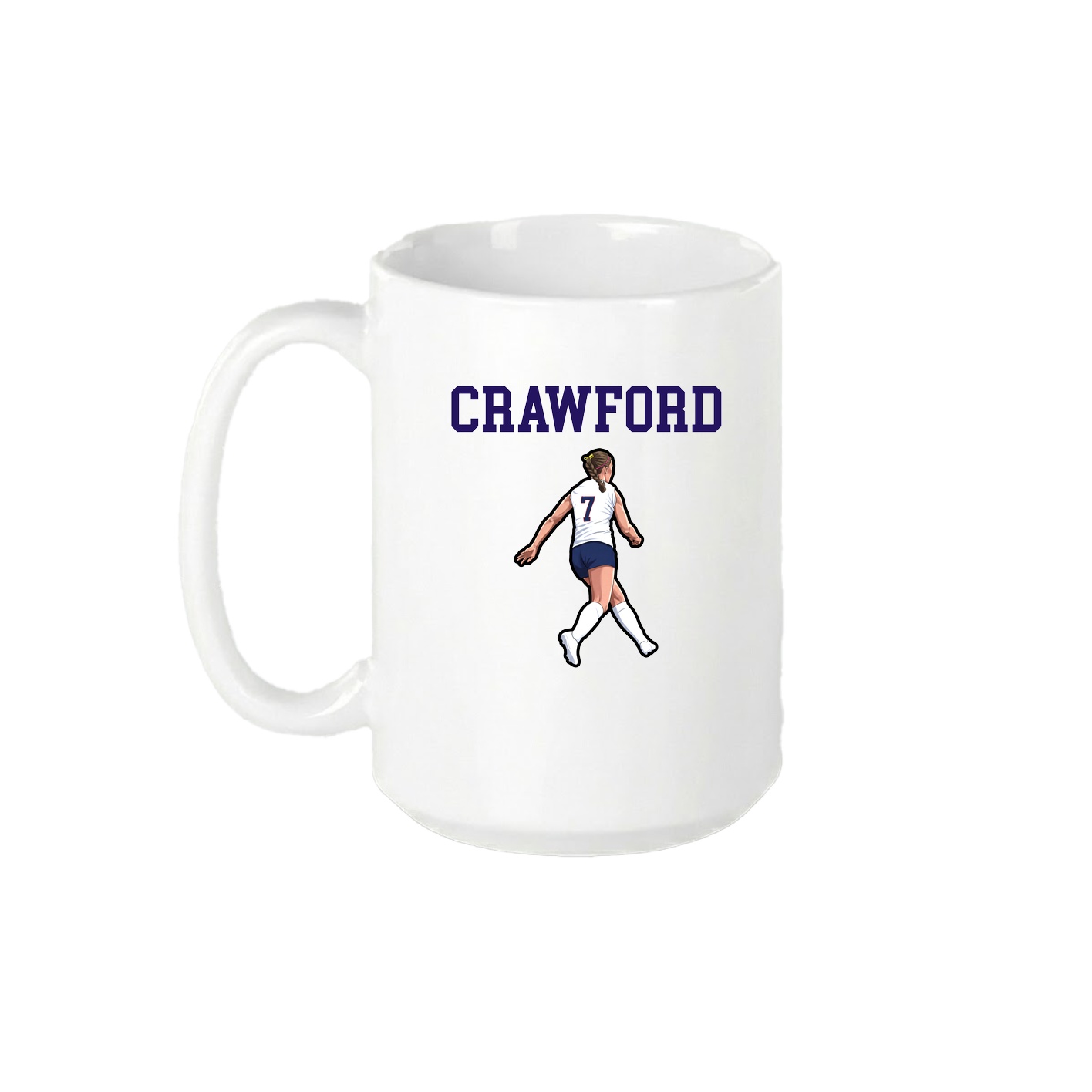 15oz Coffee Mug — Shirsey in White