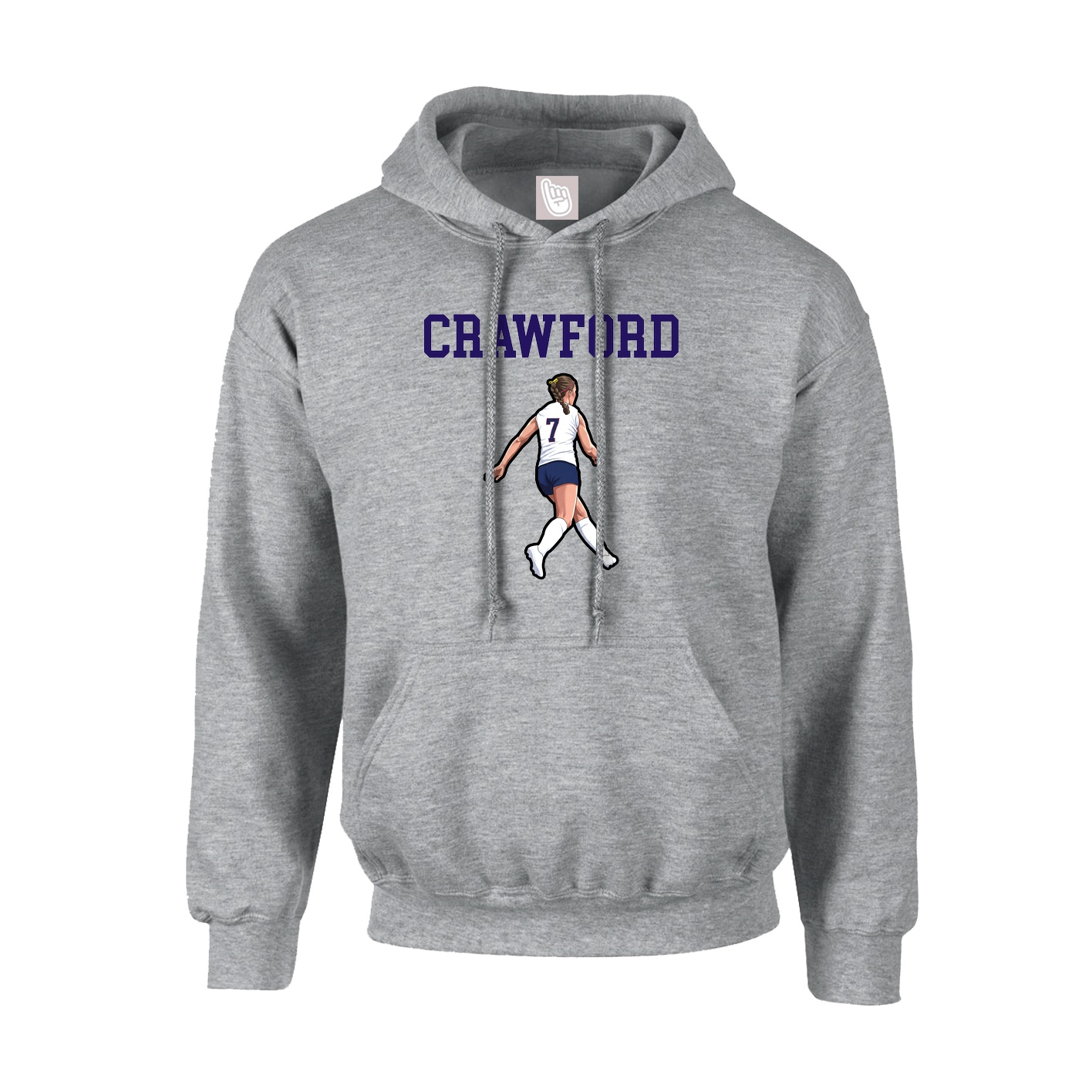 Youth Hoodie — Shirsey in Grey