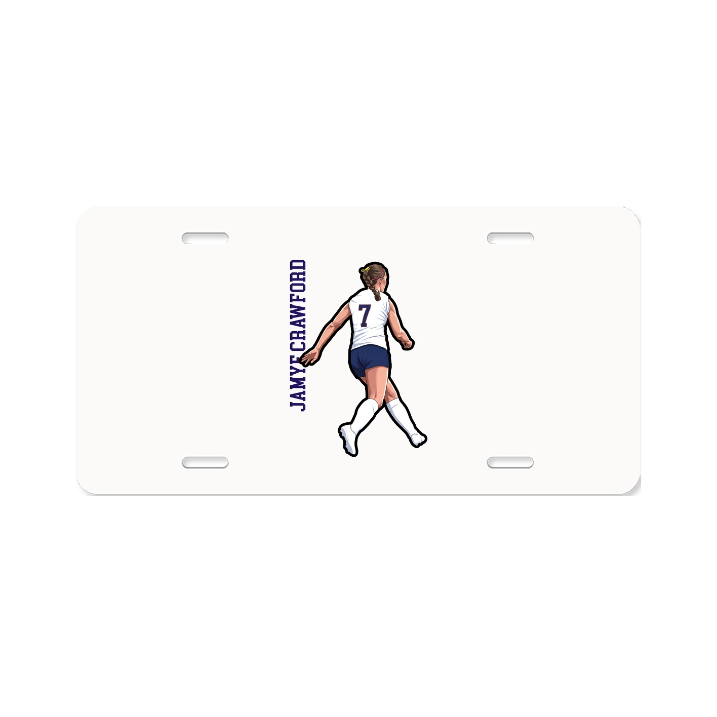 Aluminum License Plate
