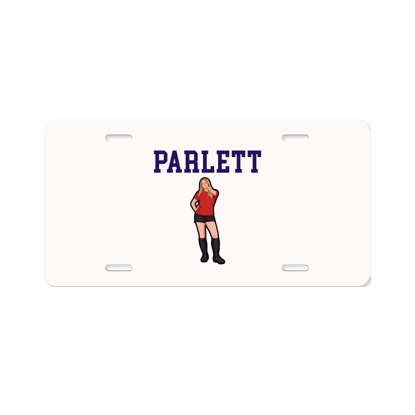 License Plate — Shirsey in Classic