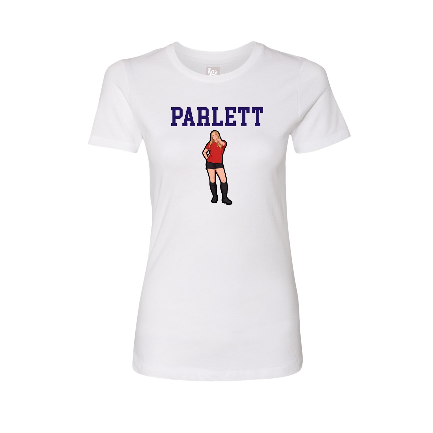 Fitted Women's Tee — Shirsey in White