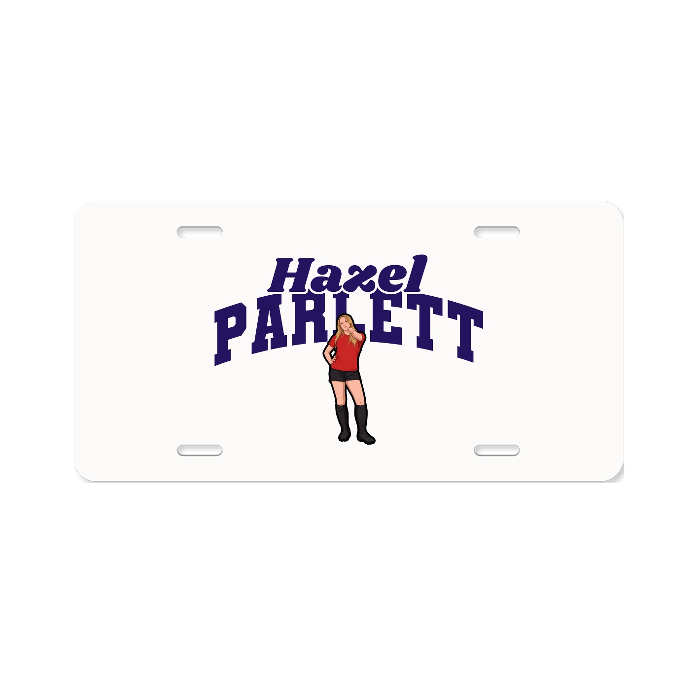 License Plate — Signature Arch in Classic