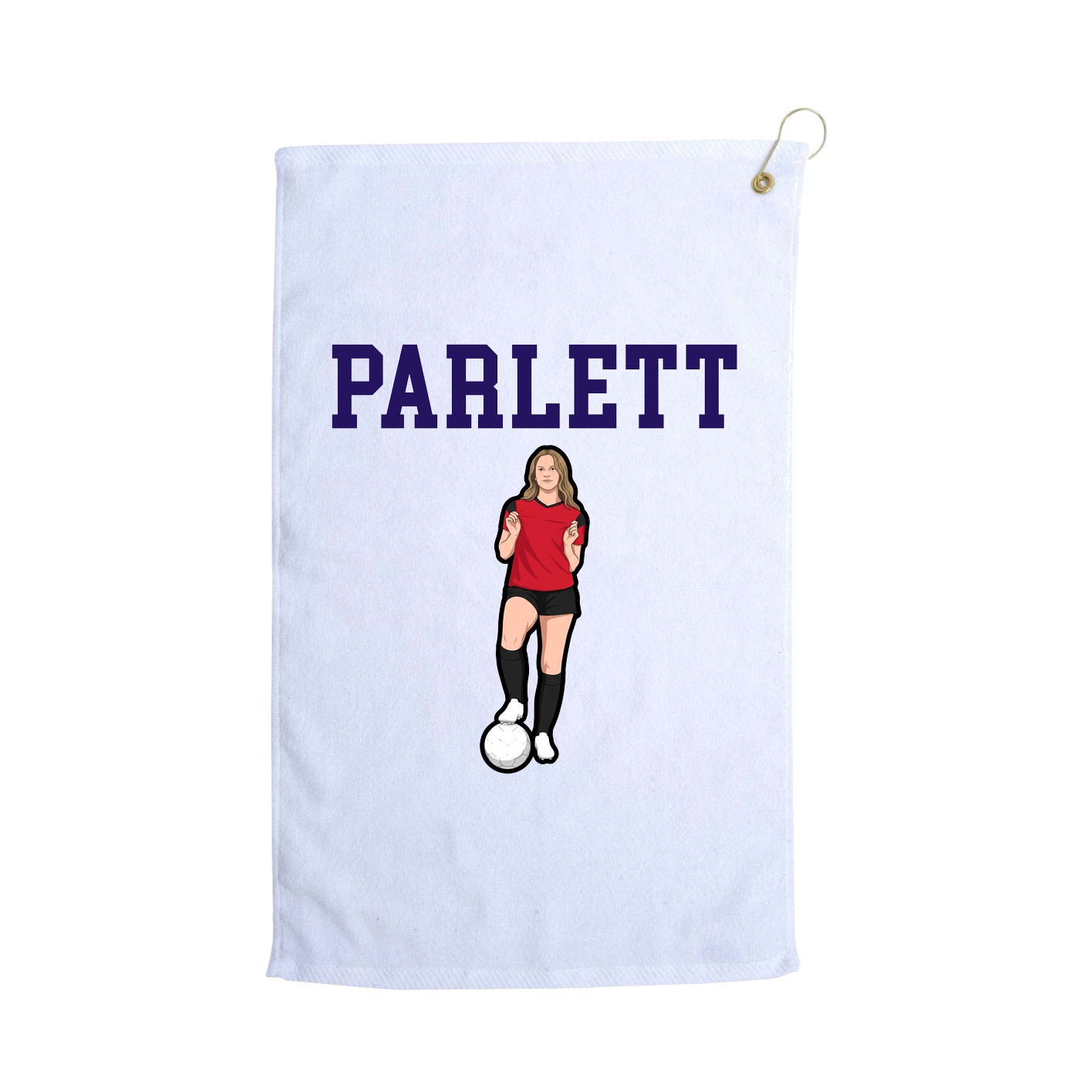 Golf Towel — Shirsey in White