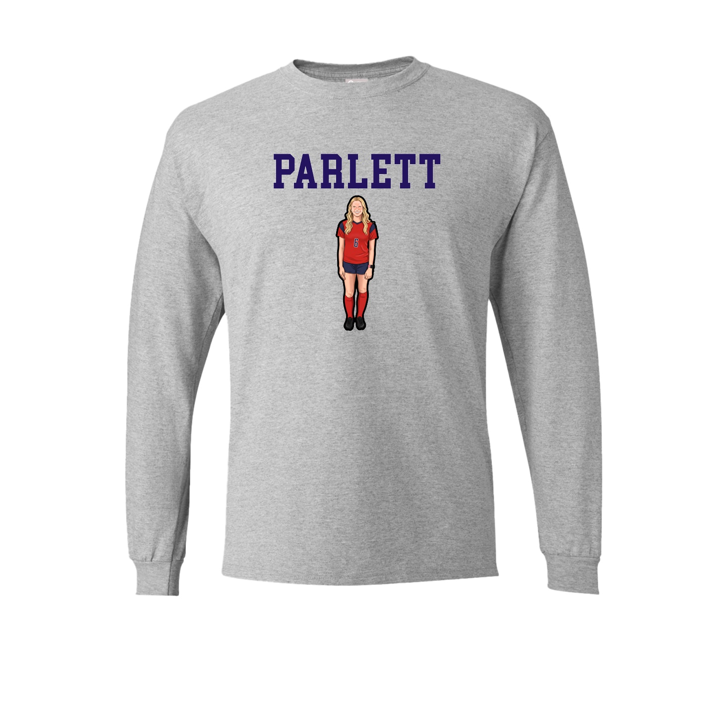 Long Sleeve Tee — Shirsey in Grey
