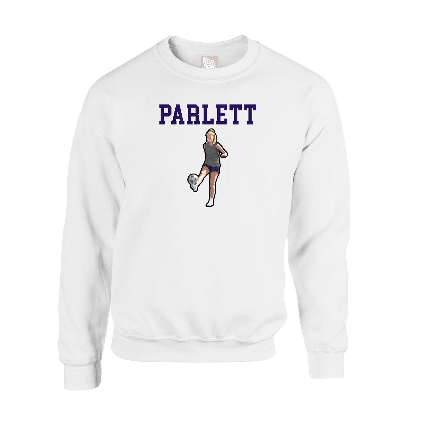 Fleece Crew — Shirsey in White