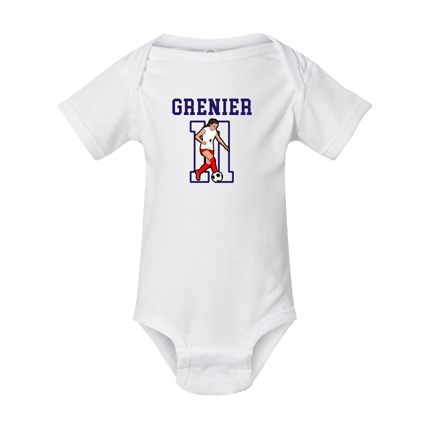 Baby Onesie — Shirsey in White