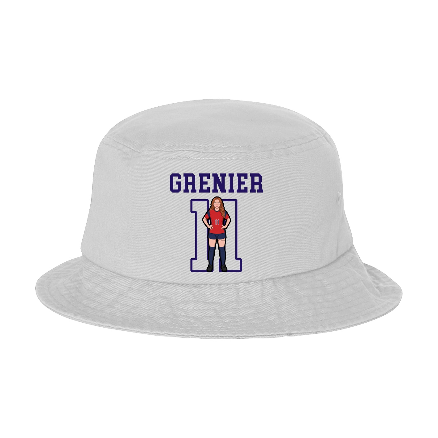 Bucket Cap — Shirsey in White