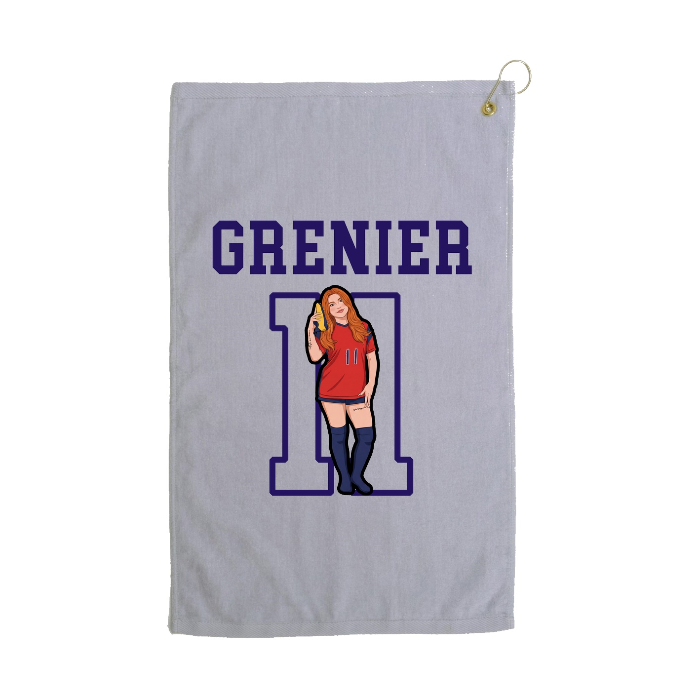 Golf Towel — Shirsey in Grey