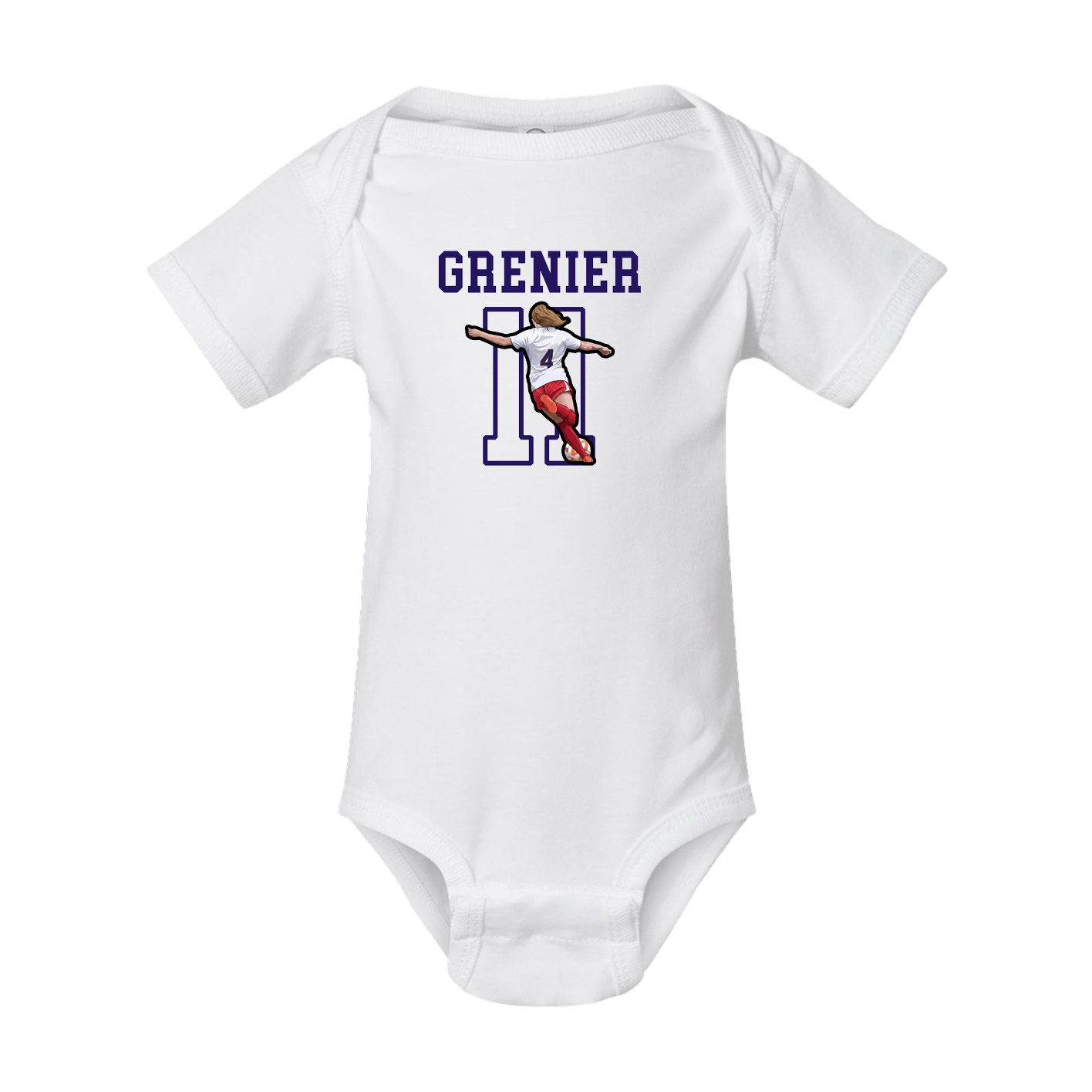 Baby Onesie — Shirsey in White