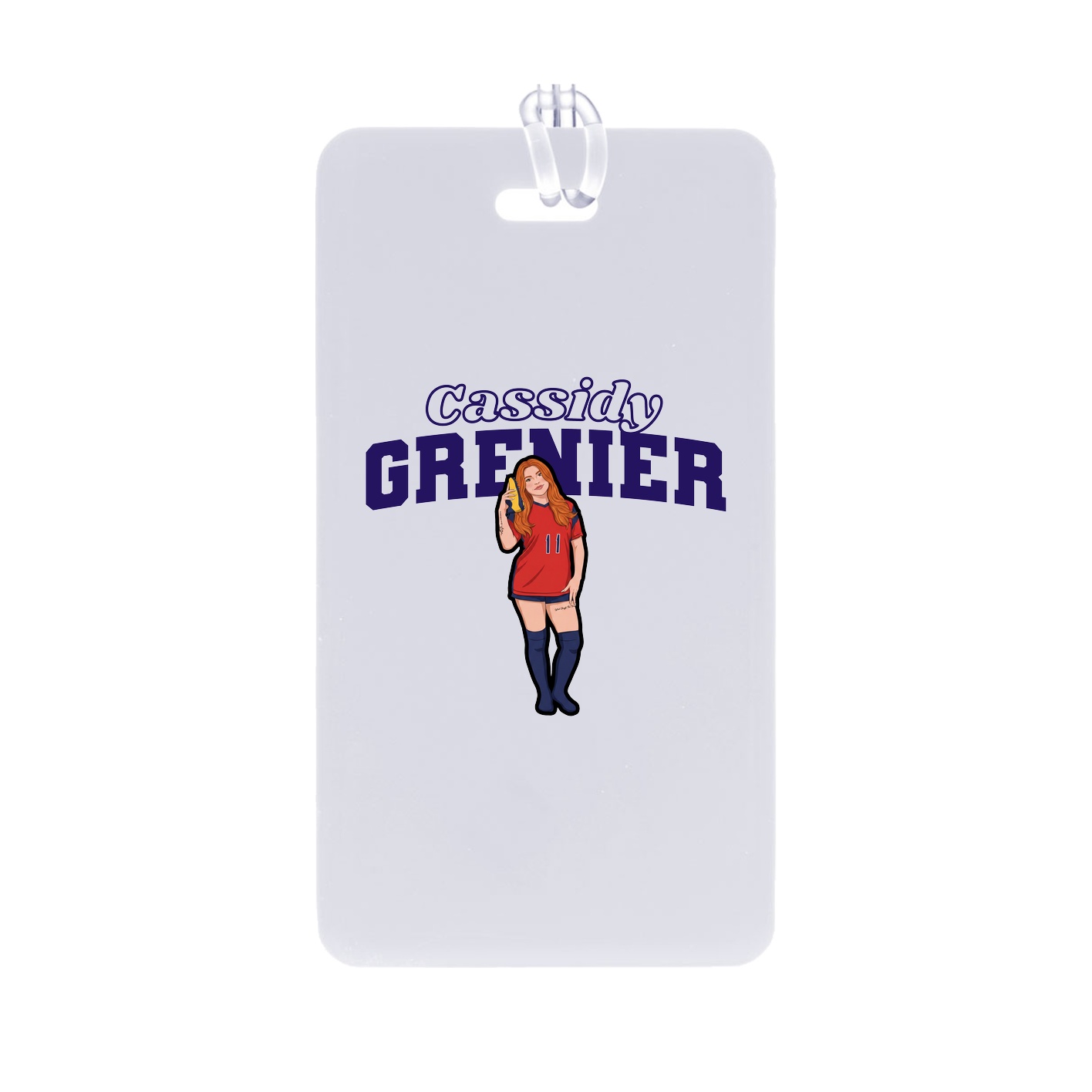 Bag Tag — Name Arch in Classic